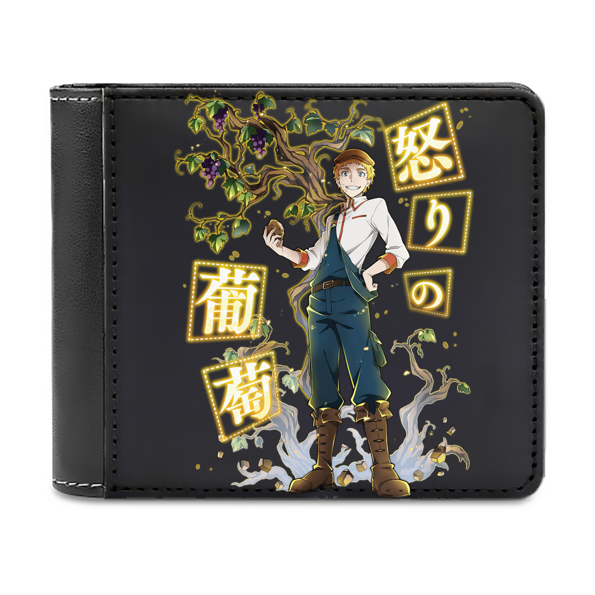 （画像用） 文豪ストレイドッグス Bungo Stray Dogs 二つ折り革財布