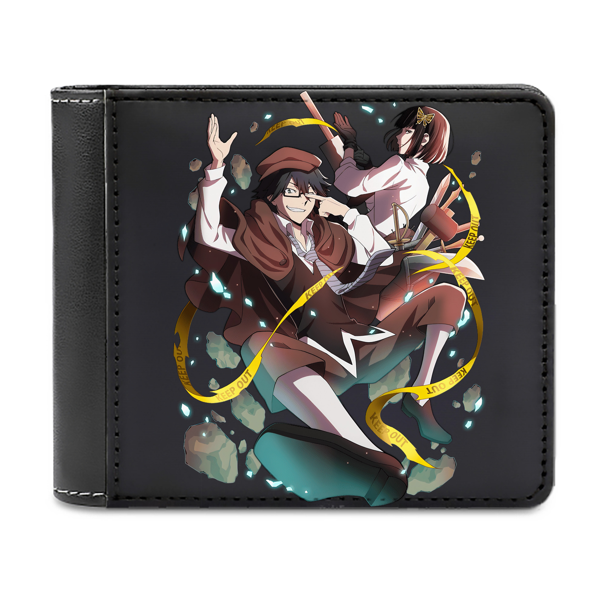（画像用） 文豪ストレイドッグス Bungo Stray Dogs 二つ折り革財布