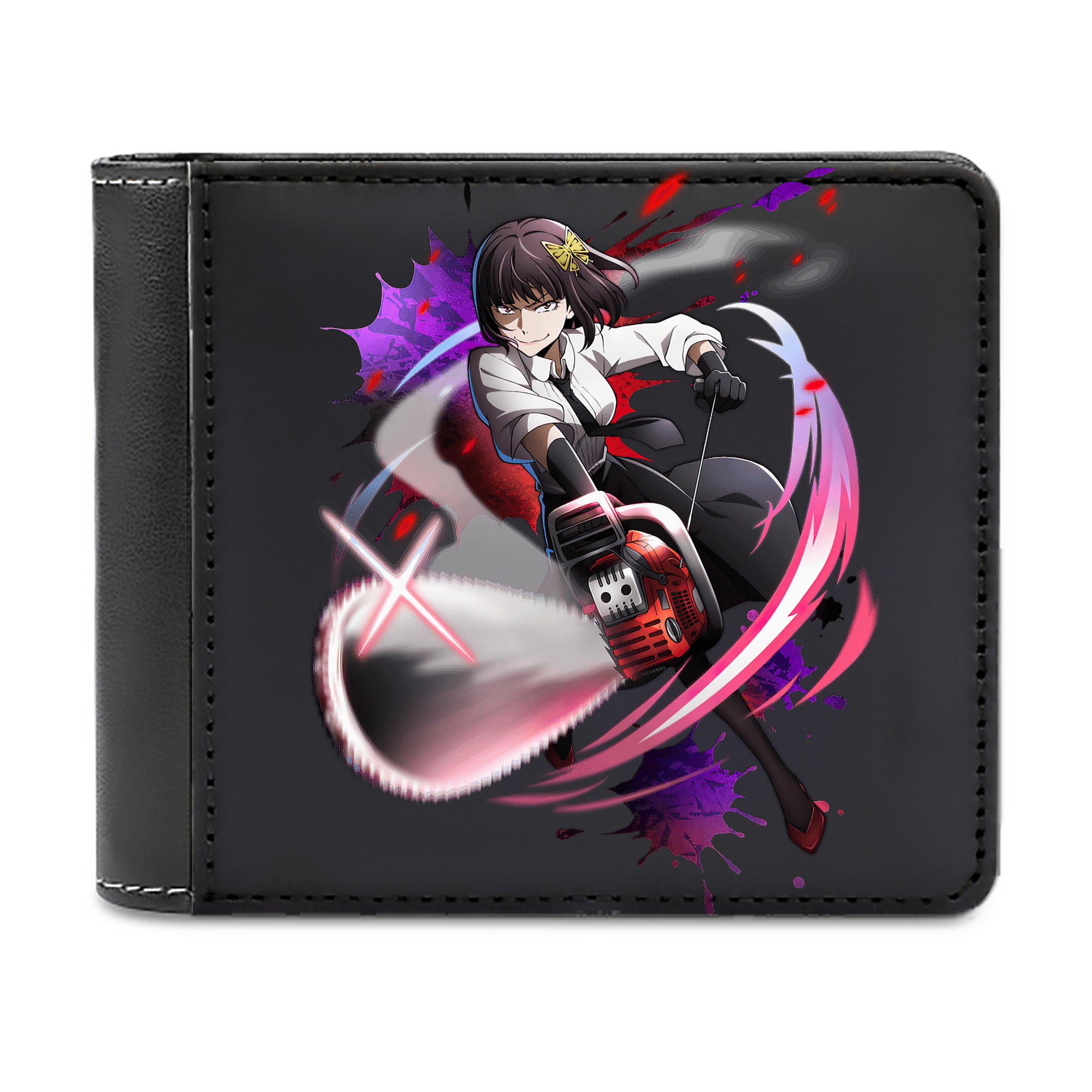 （画像用） 文豪ストレイドッグス Bungo Stray Dogs 二つ折り革財布