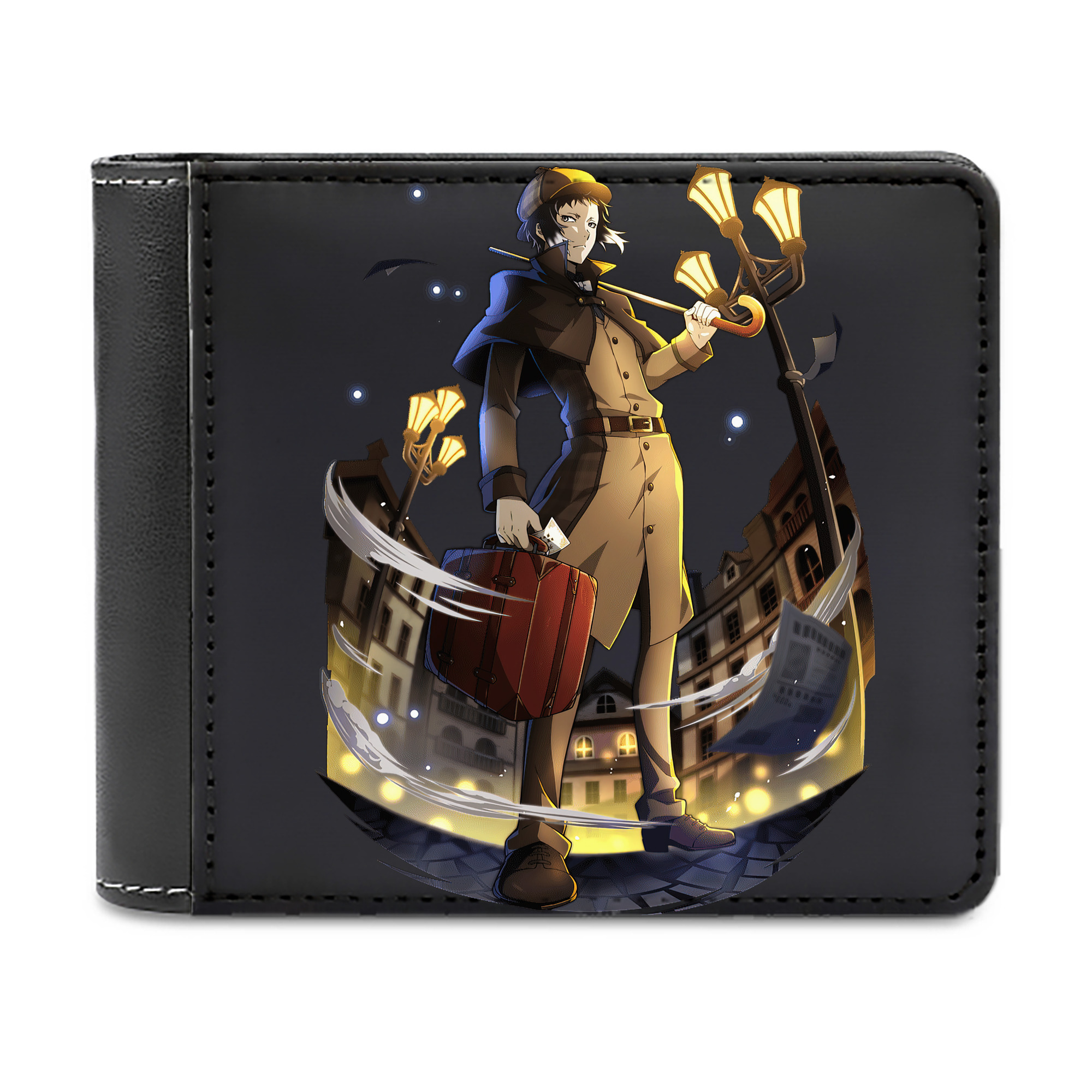（画像用） 文豪ストレイドッグス Bungo Stray Dogs 二つ折り革財布