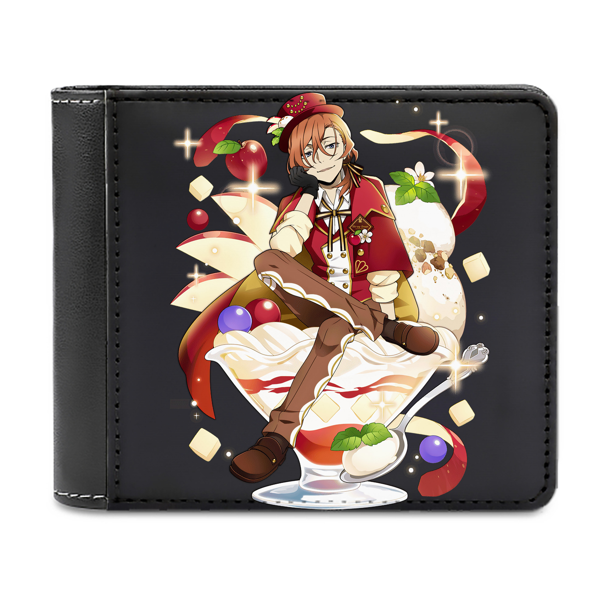 （画像用） 文豪ストレイドッグス Bungo Stray Dogs 二つ折り革財布