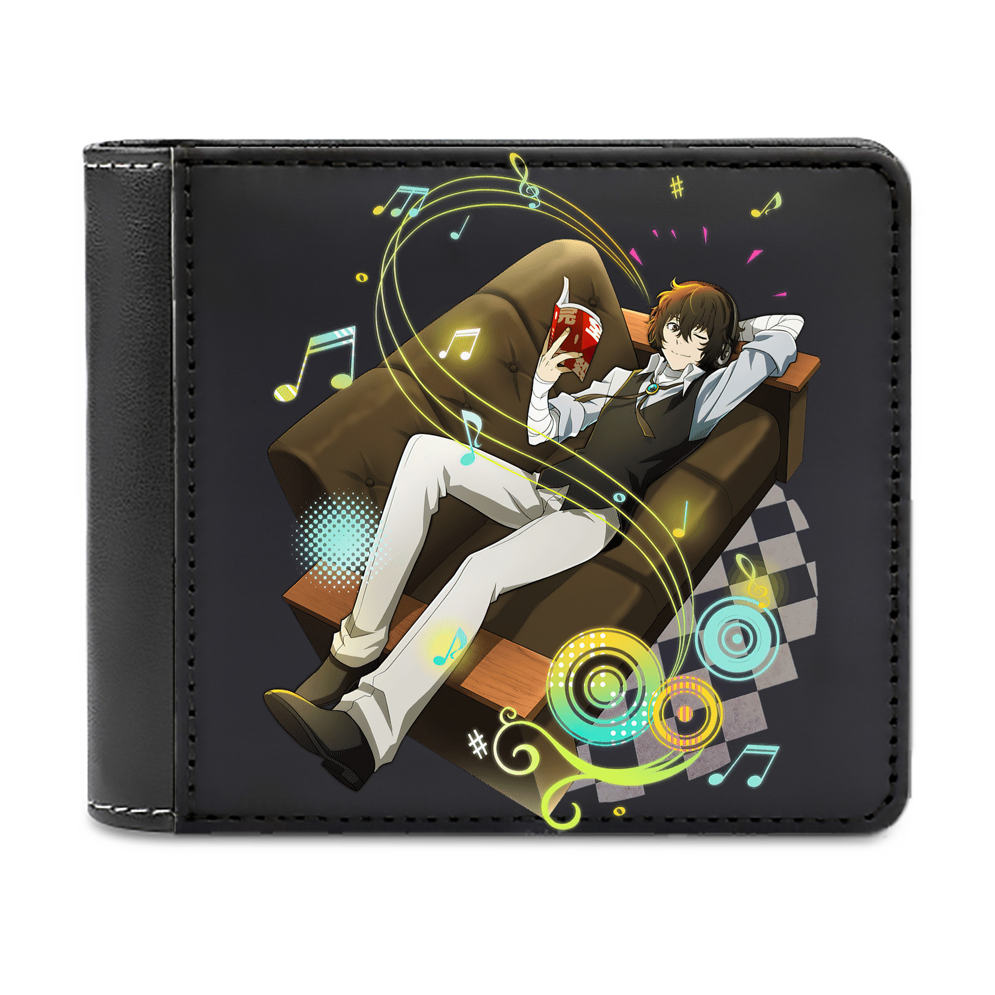 （画像用） 文豪ストレイドッグス Bungo Stray Dogs 二つ折り革財布