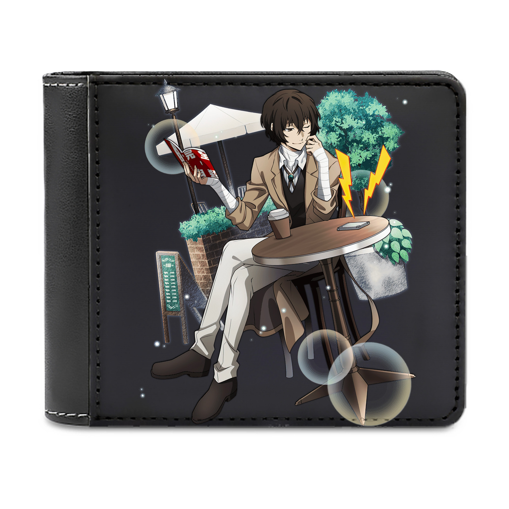 （画像用） 文豪ストレイドッグス Bungo Stray Dogs 二つ折り革財布