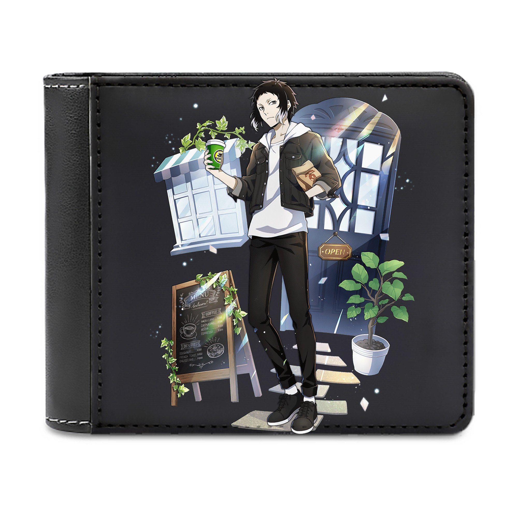 （画像用） 文豪ストレイドッグス Bungo Stray Dogs 二つ折り革財布