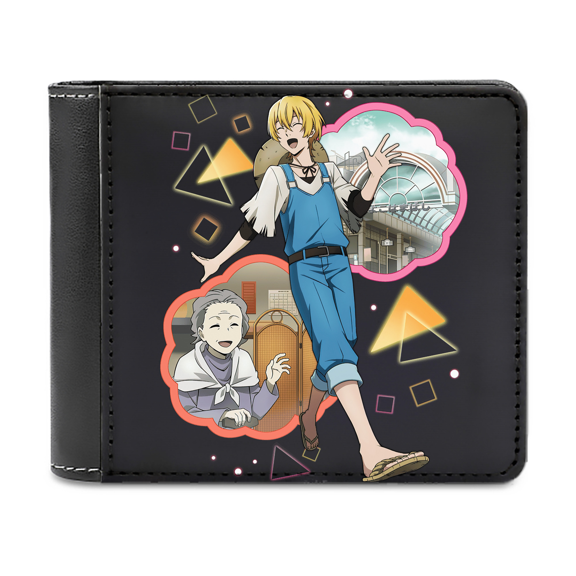 （画像用） 文豪ストレイドッグス Bungo Stray Dogs 二つ折り革財布