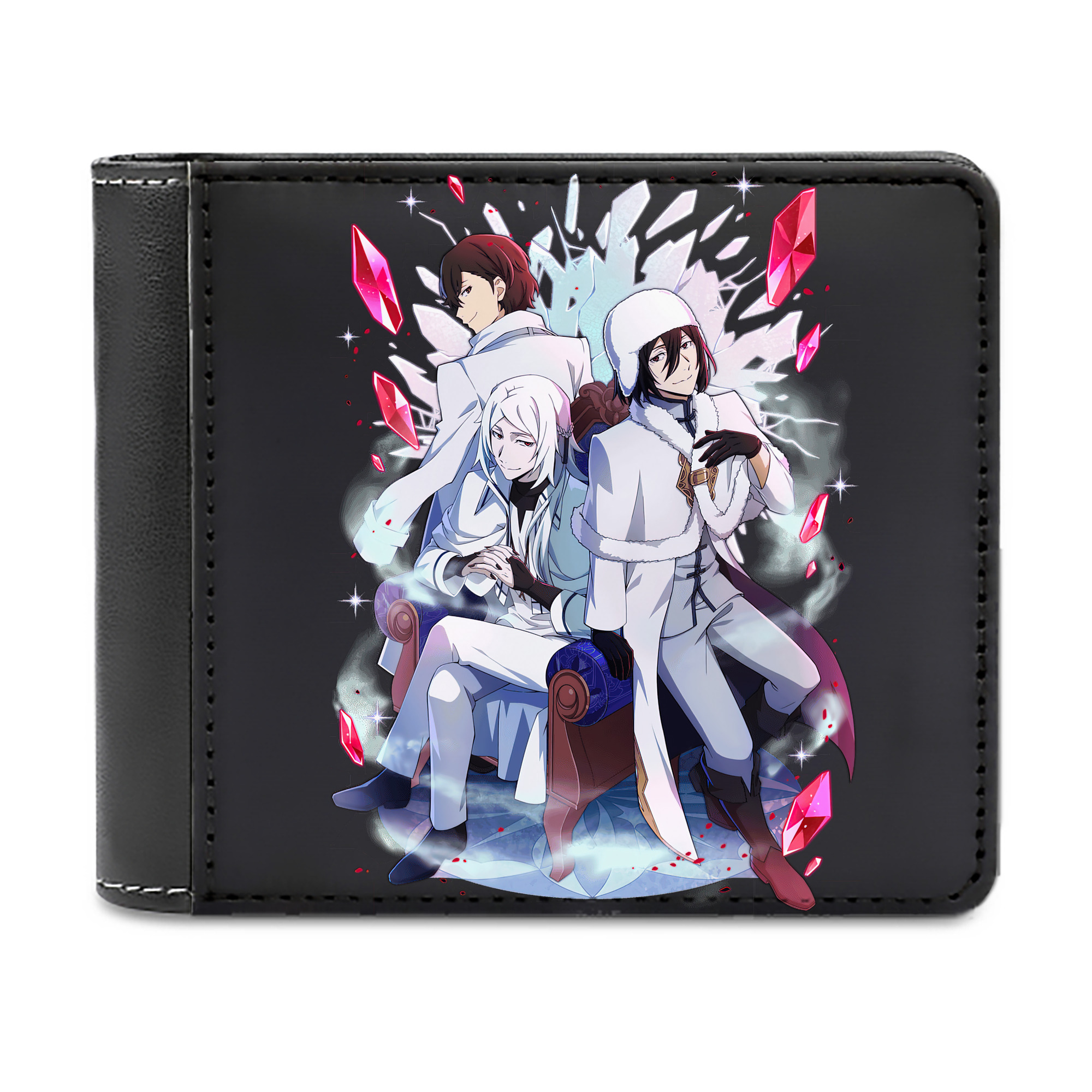 （画像用） 文豪ストレイドッグス Bungo Stray Dogs 二つ折り革財布