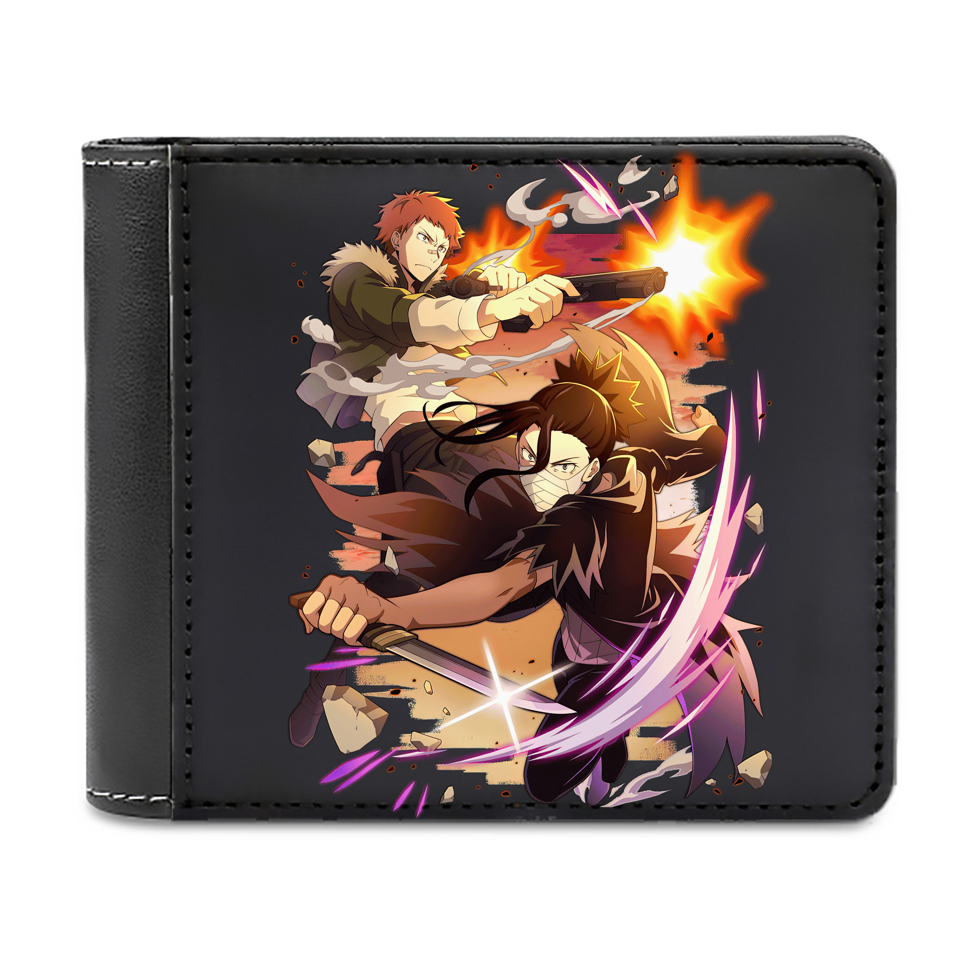 （画像用） 文豪ストレイドッグス Bungo Stray Dogs 二つ折り革財布