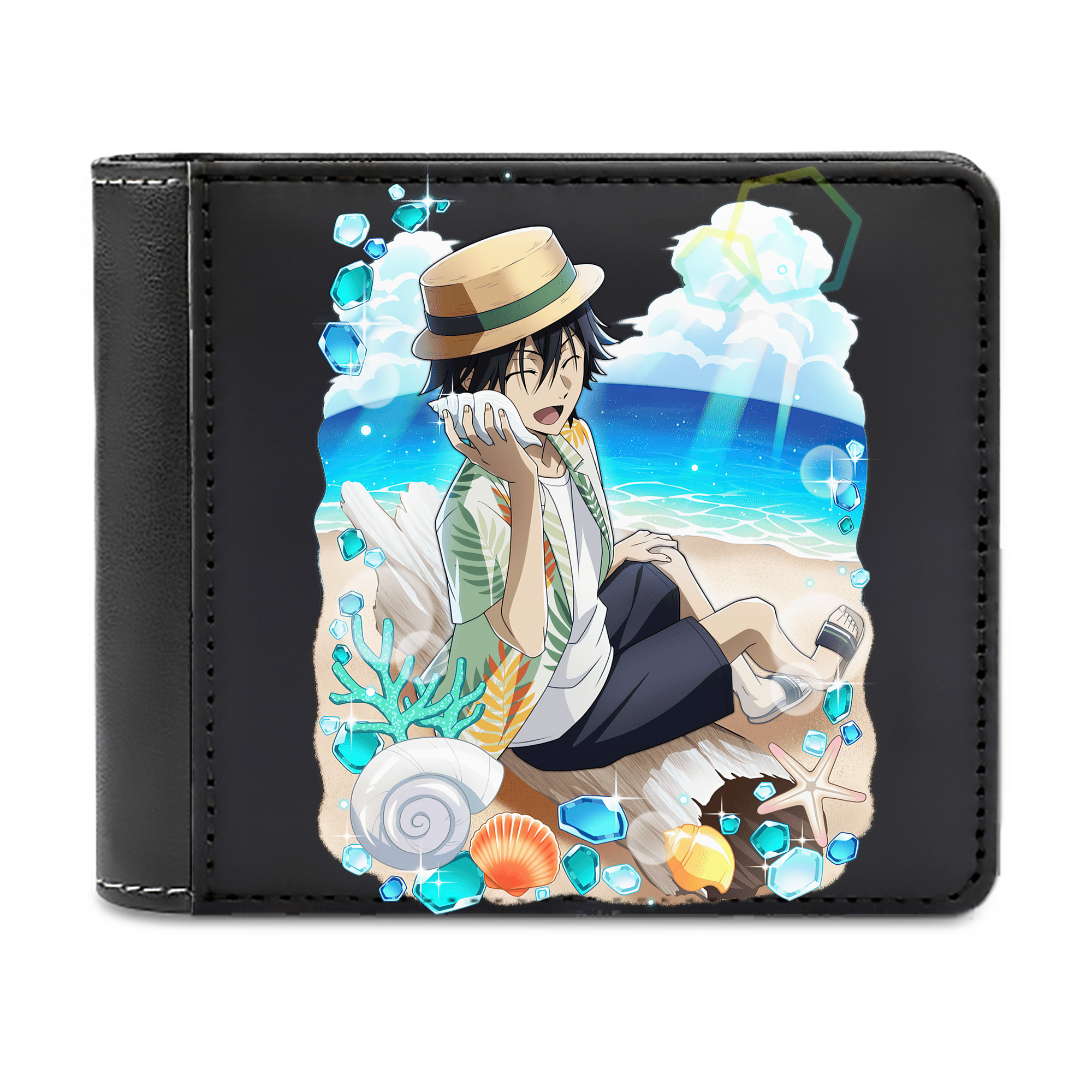 （画像用） 文豪ストレイドッグス Bungo Stray Dogs 二つ折り革財布