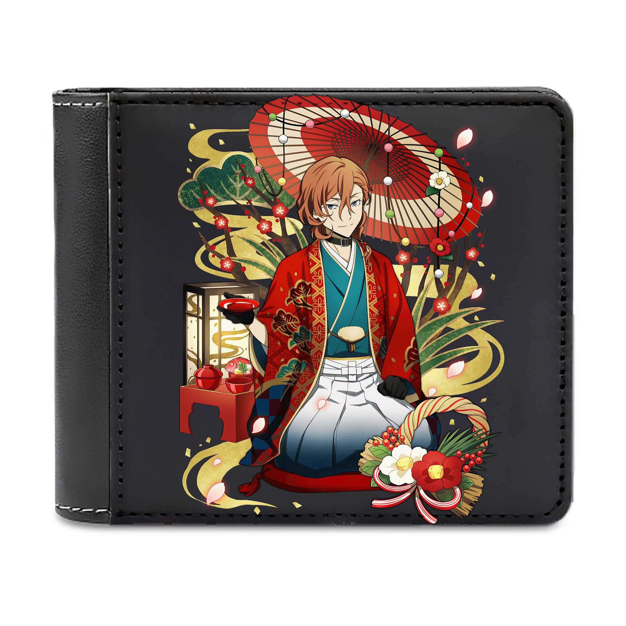 （画像用） 文豪ストレイドッグス Bungo Stray Dogs 二つ折り革財布
