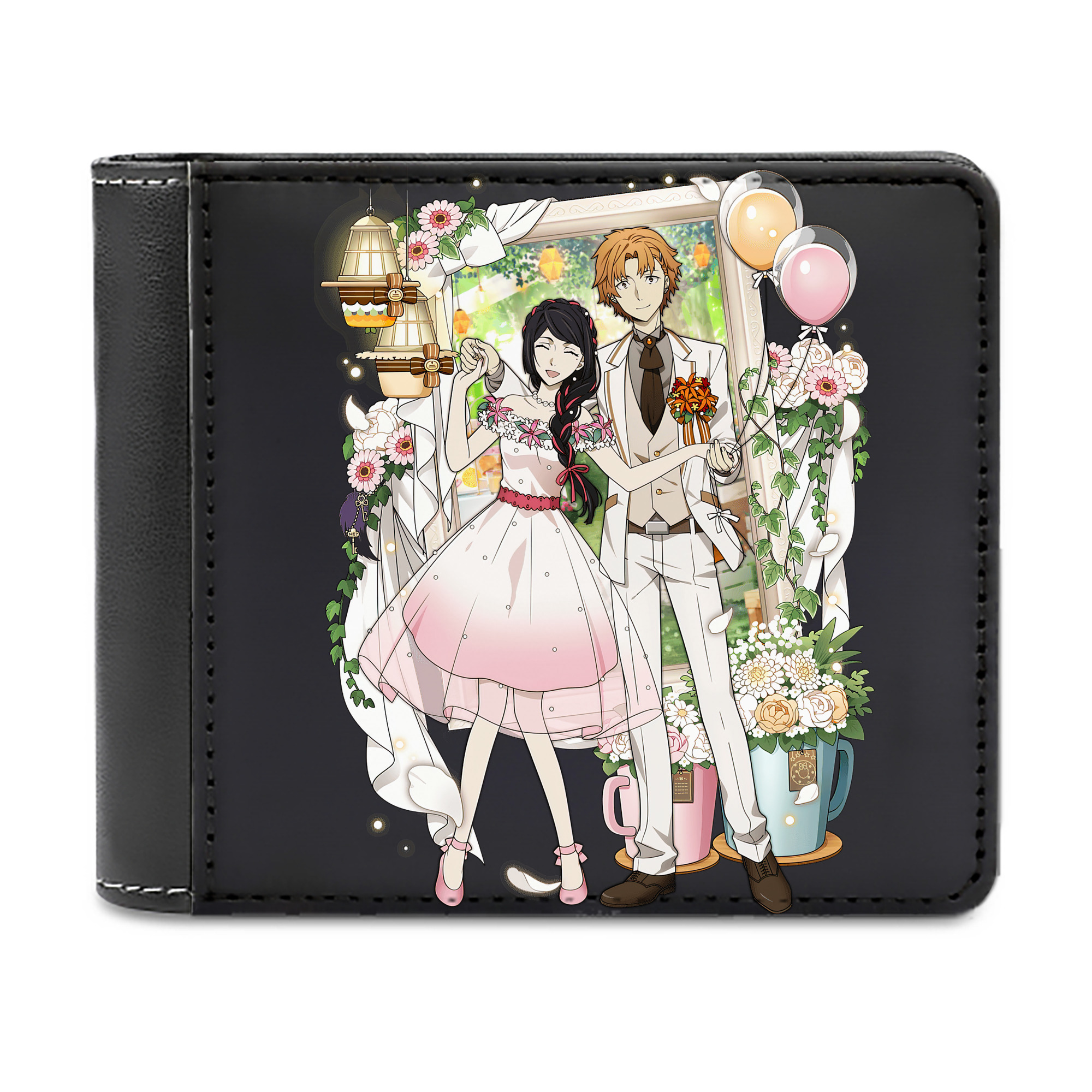 （画像用） 文豪ストレイドッグス Bungo Stray Dogs 二つ折り革財布