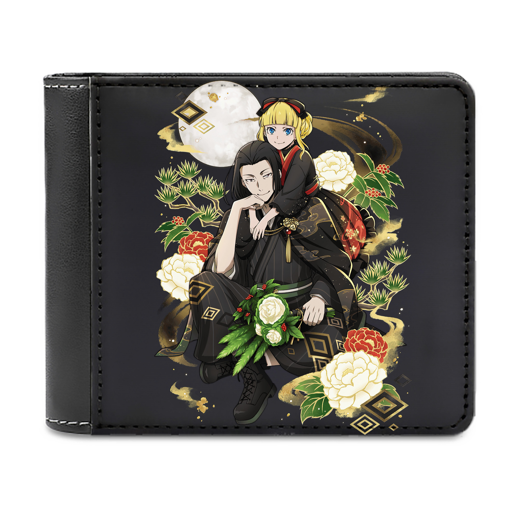 （画像用） 文豪ストレイドッグス Bungo Stray Dogs 二つ折り革財布