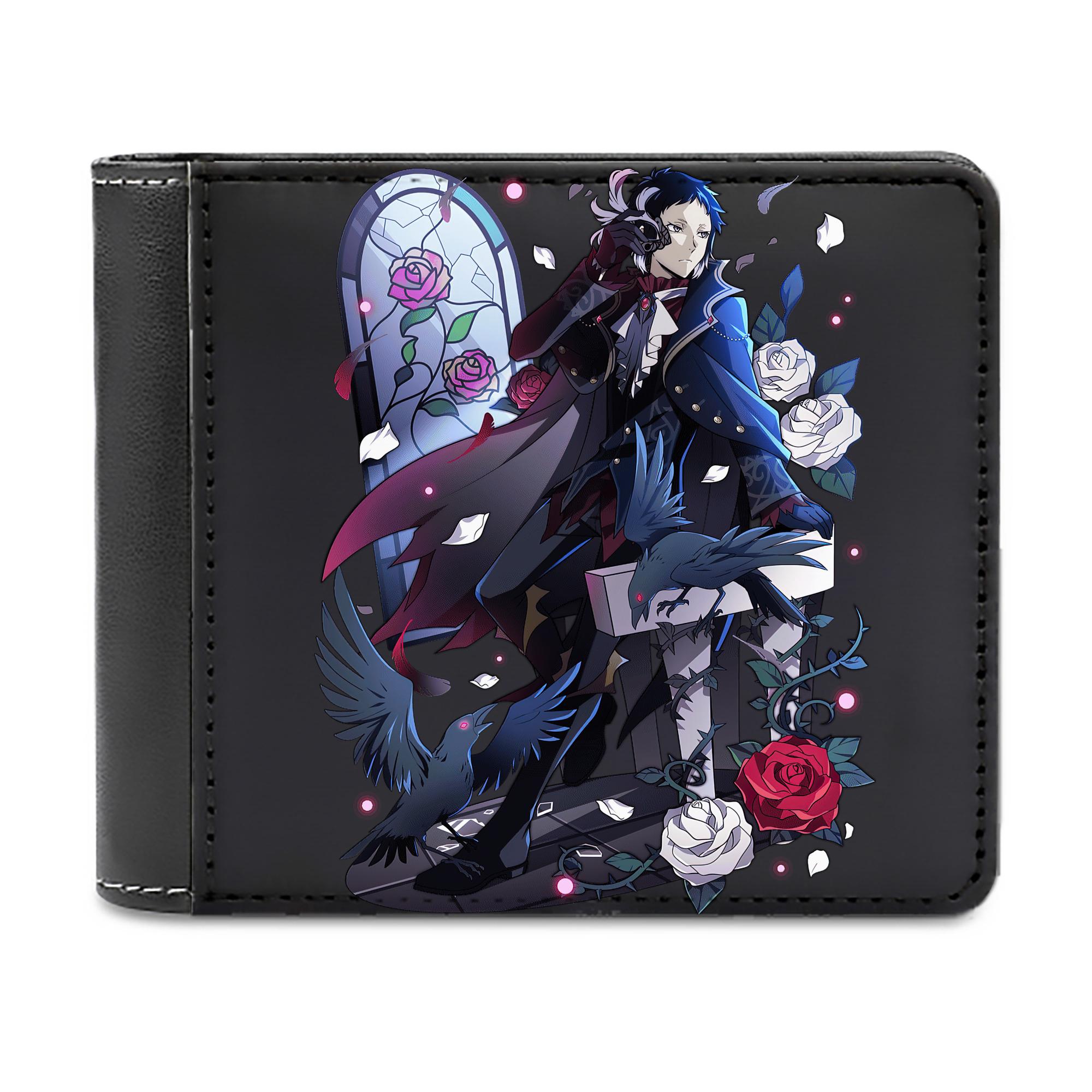 （画像用） 文豪ストレイドッグス Bungo Stray Dogs 二つ折り革財布