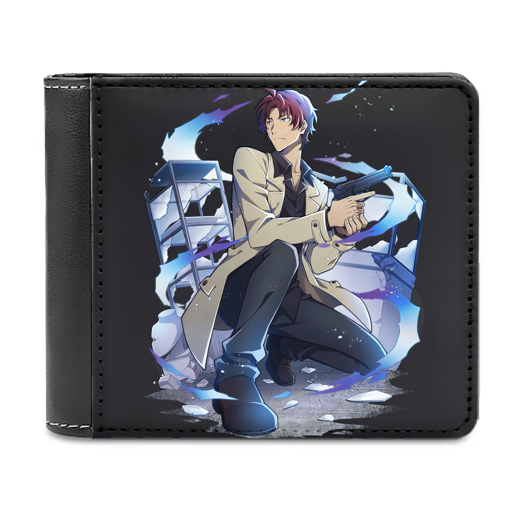 （画像用） 文豪ストレイドッグス Bungo Stray Dogs 二つ折り革財布