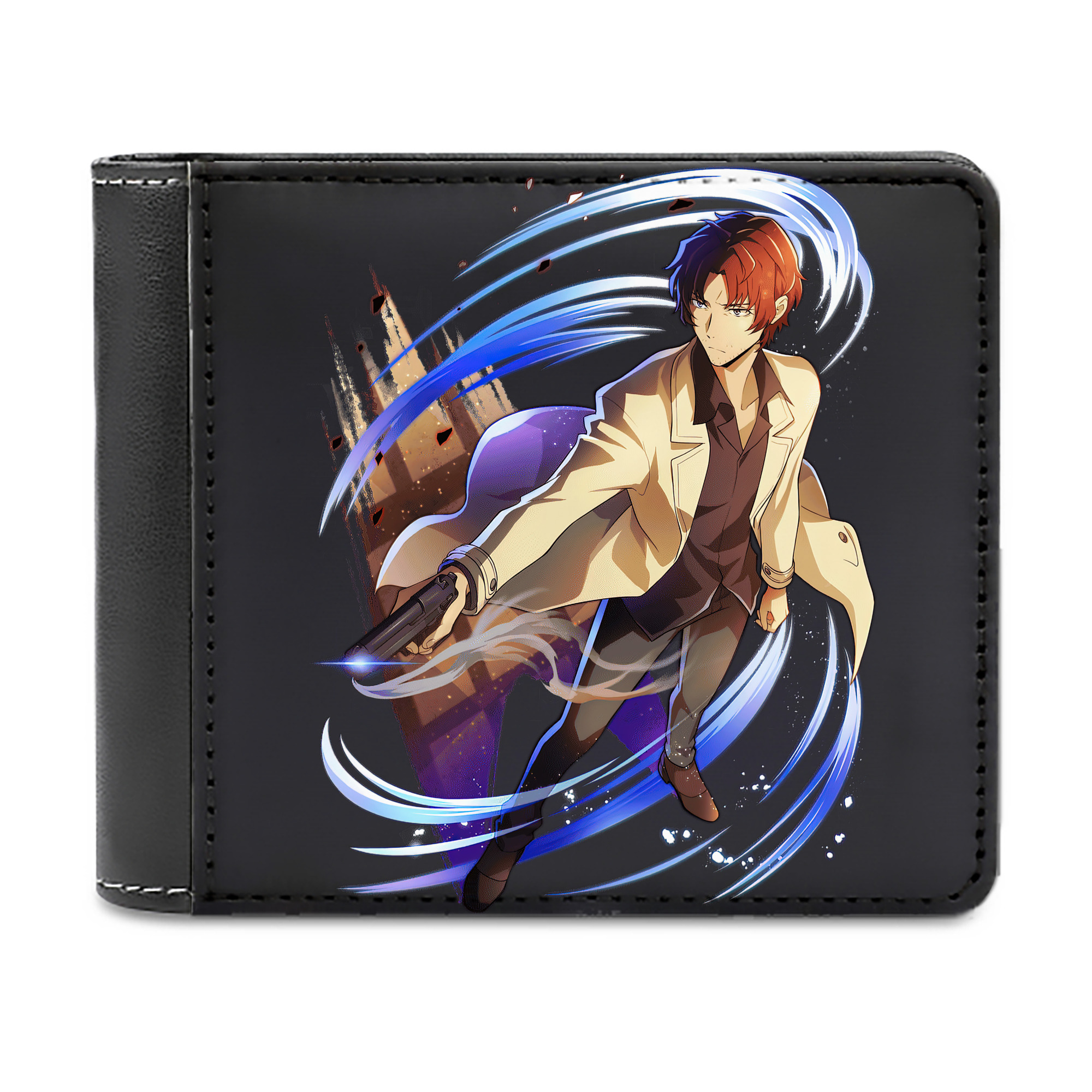 （画像用） 文豪ストレイドッグス Bungo Stray Dogs 二つ折り革財布