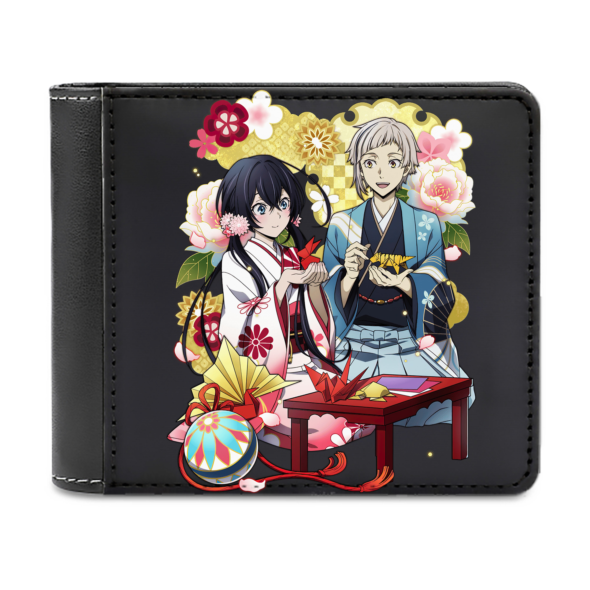 （画像用） 文豪ストレイドッグス Bungo Stray Dogs 二つ折り革財布