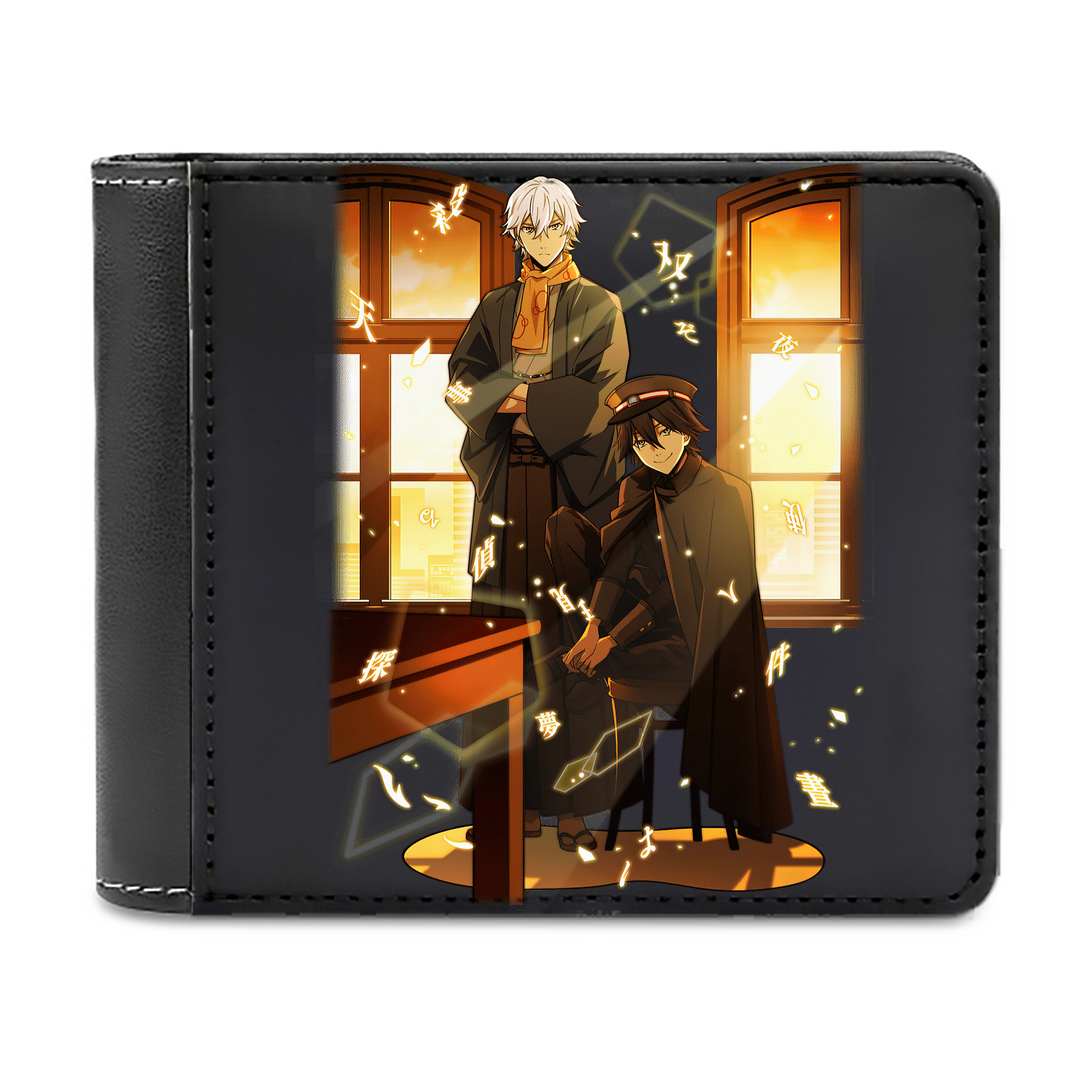 （画像用） 文豪ストレイドッグス Bungo Stray Dogs 二つ折り革財布
