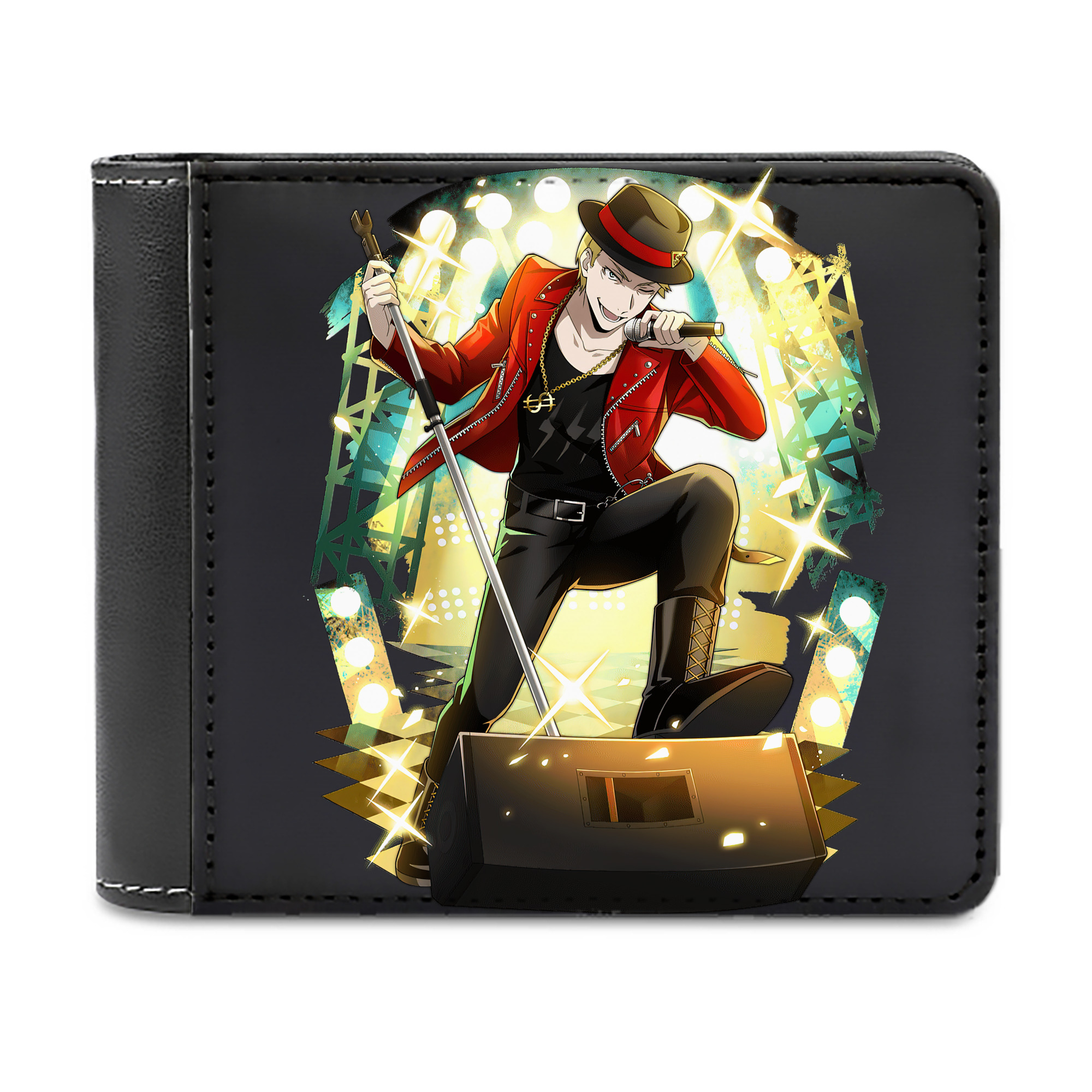 （画像用） 文豪ストレイドッグス Bungo Stray Dogs 二つ折り革財布