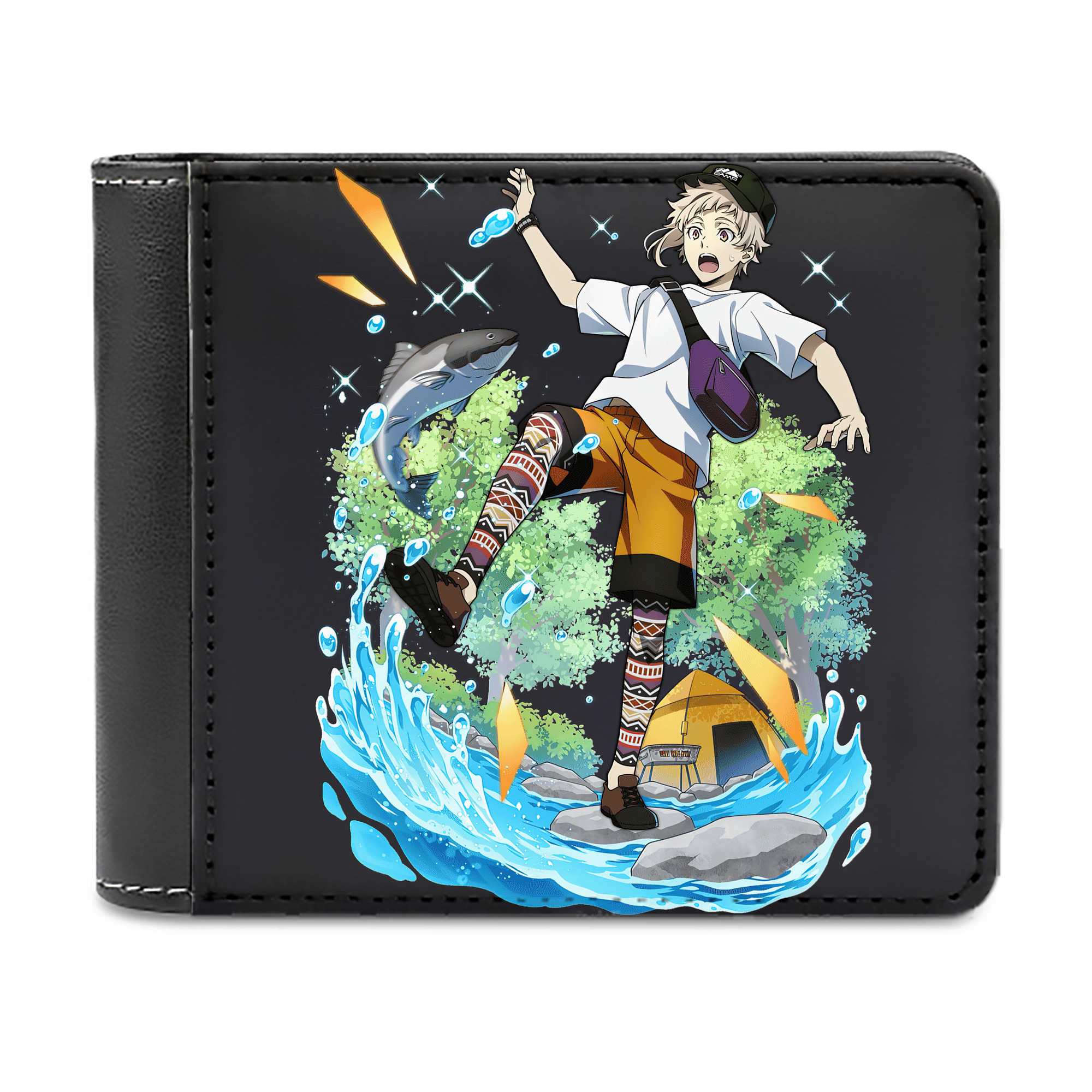 （画像用） 文豪ストレイドッグス Bungo Stray Dogs 二つ折り革財布