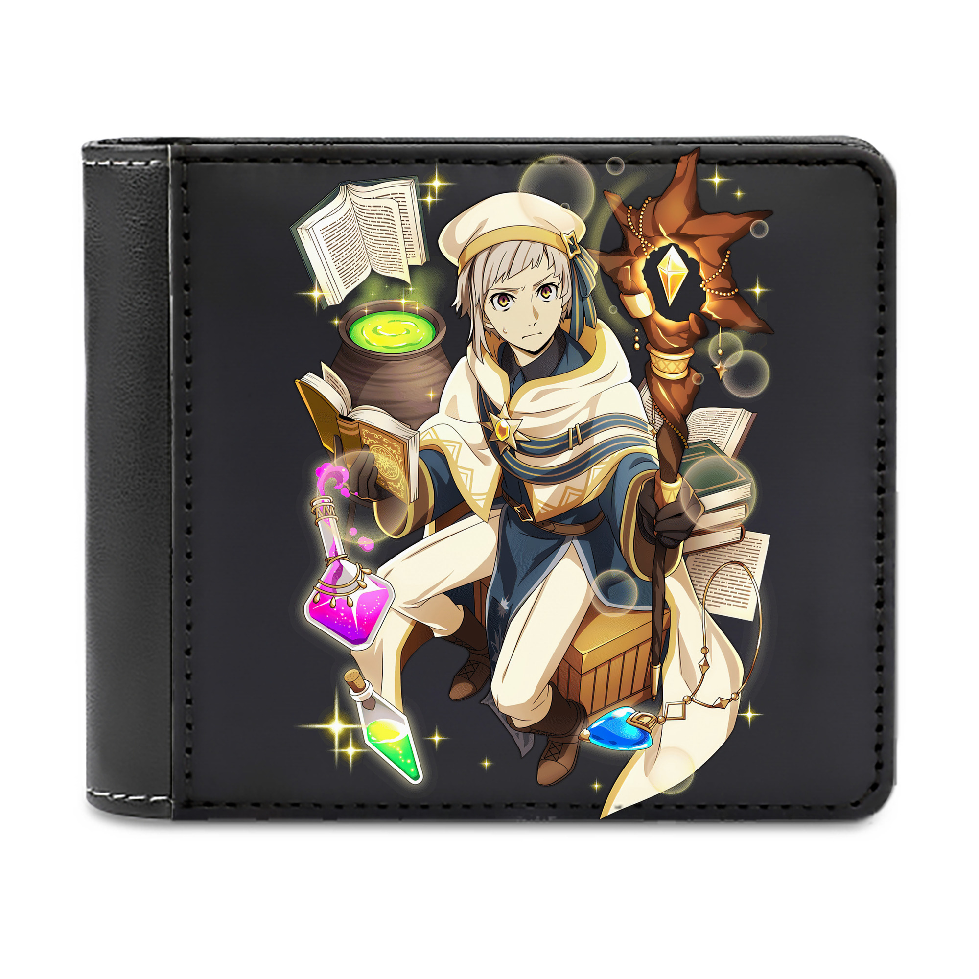 （画像用） 文豪ストレイドッグス Bungo Stray Dogs 二つ折り革財布