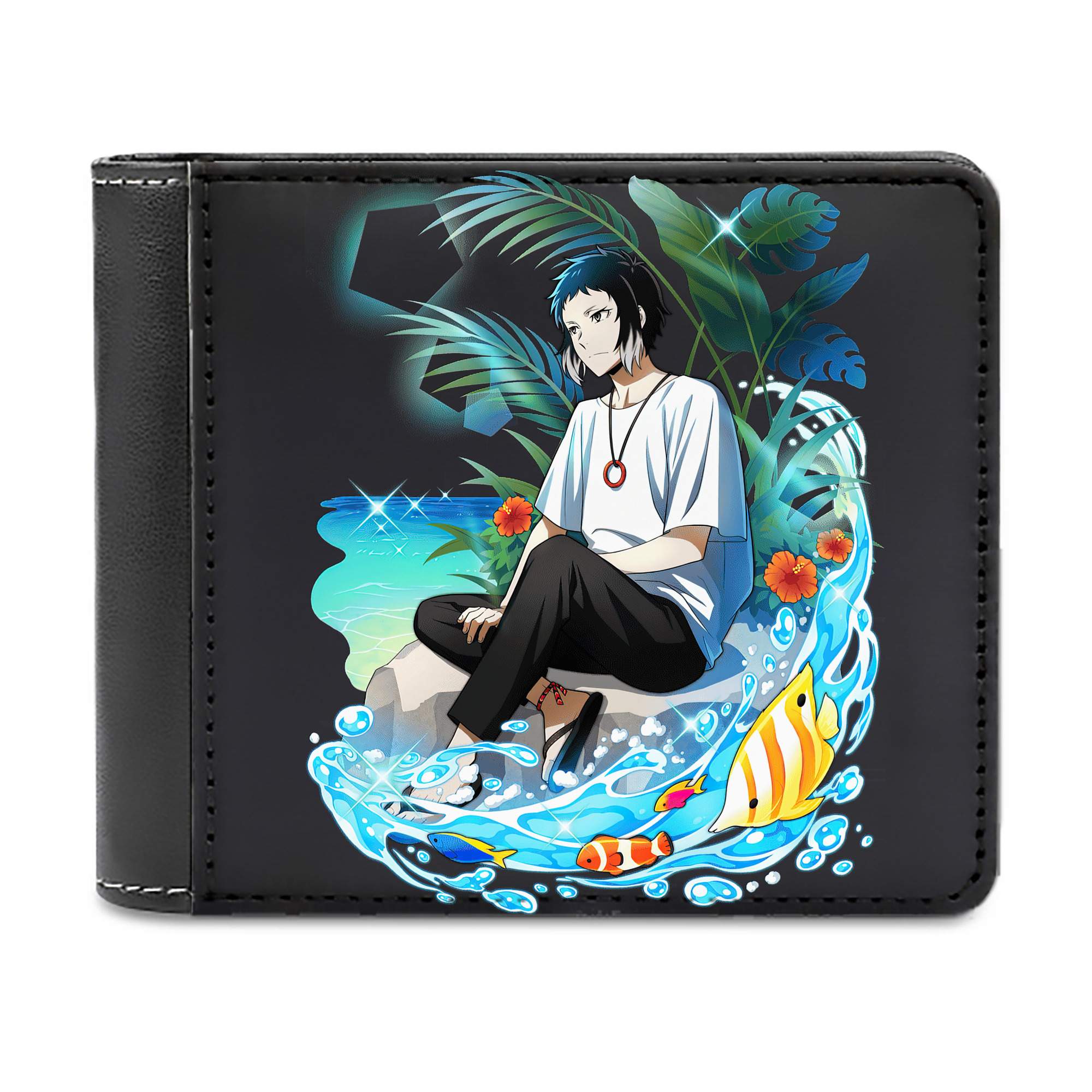 （画像用） 文豪ストレイドッグス Bungo Stray Dogs 二つ折り革財布