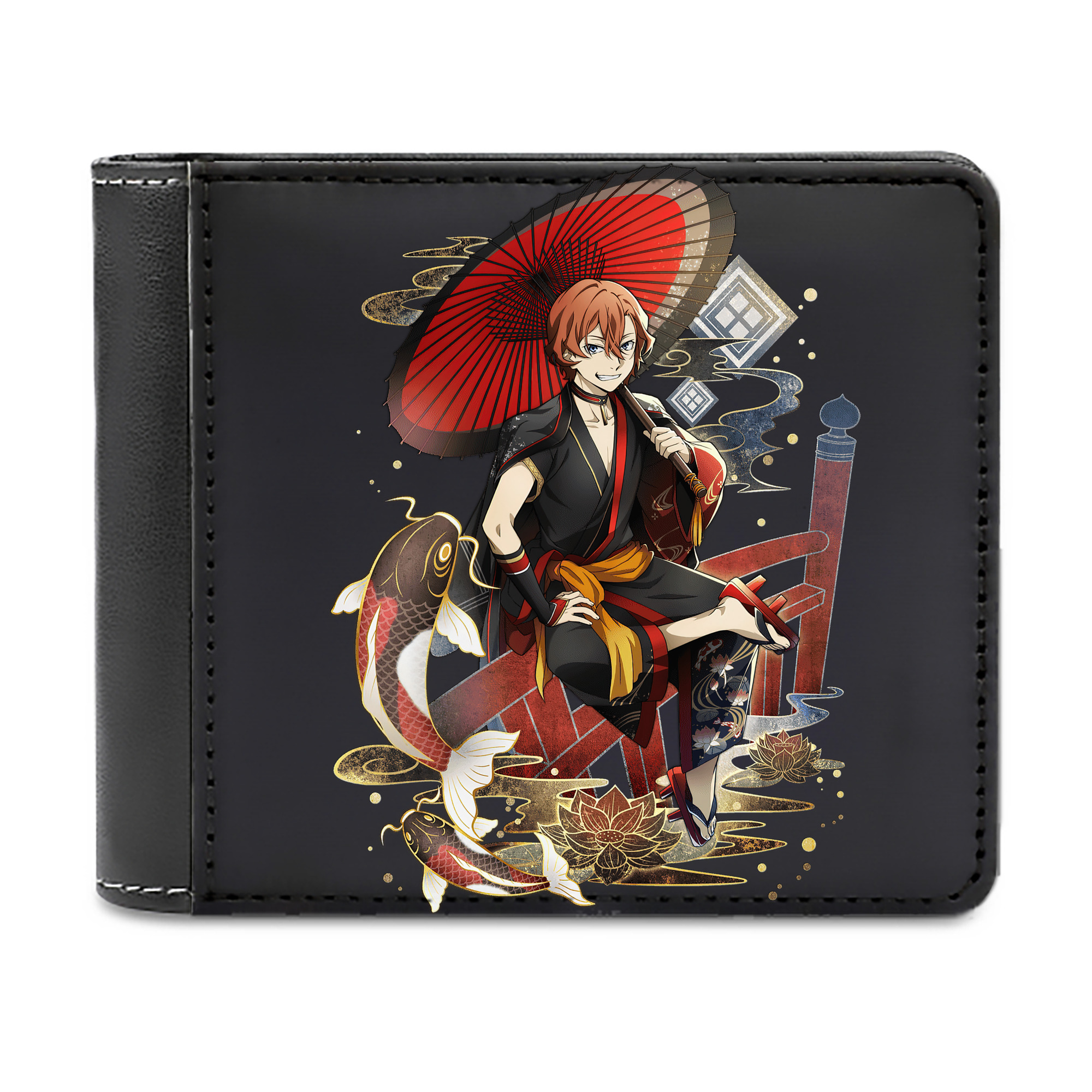 （画像用） 文豪ストレイドッグス Bungo Stray Dogs 二つ折り革財布