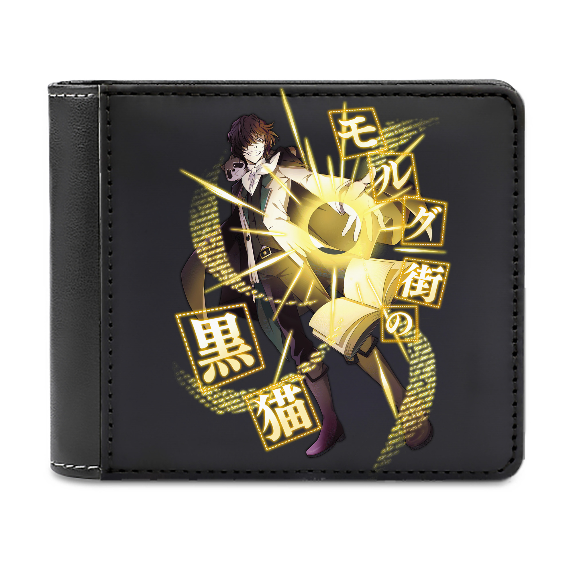 （画像用） 文豪ストレイドッグス Bungo Stray Dogs 二つ折り革財布