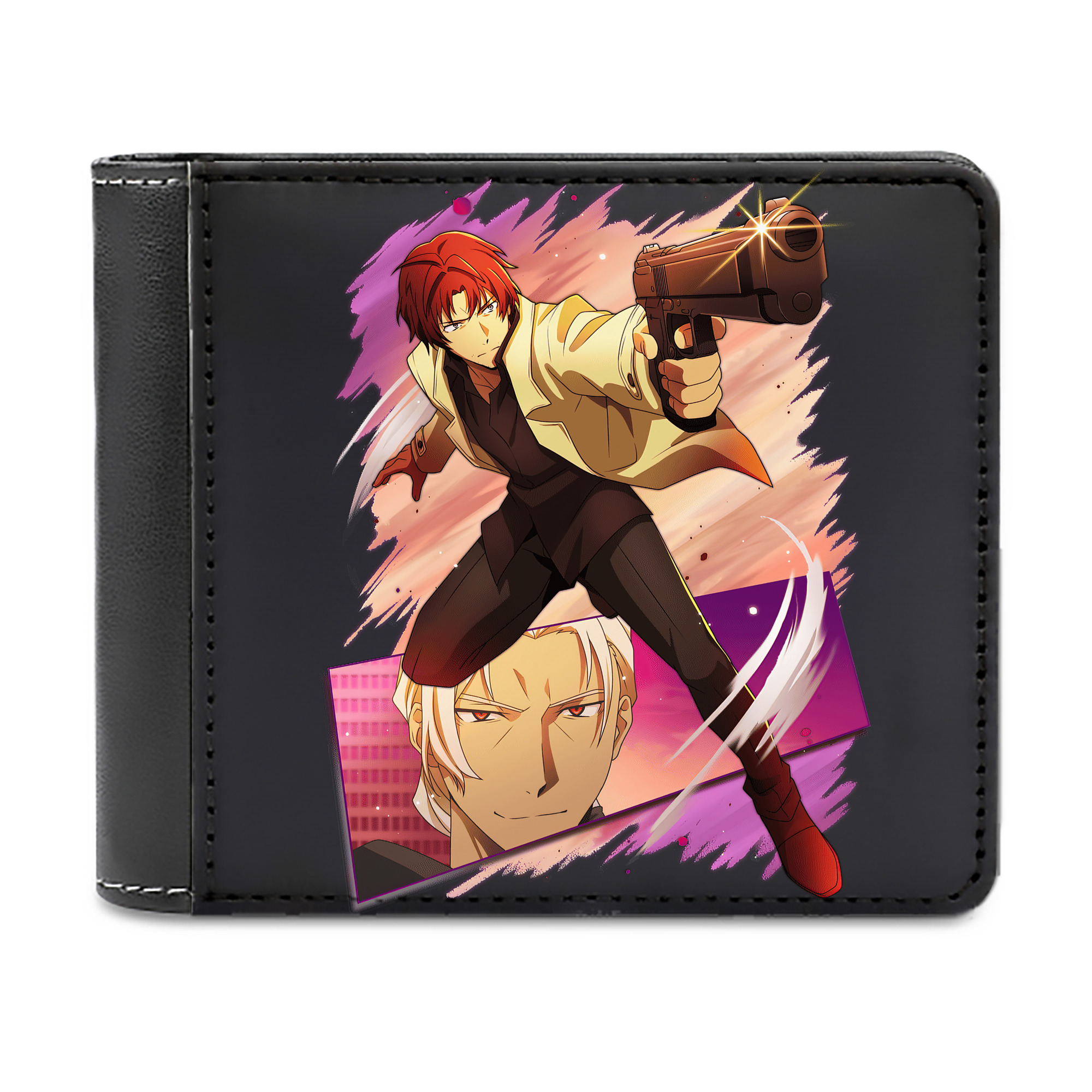 （画像用） 文豪ストレイドッグス Bungo Stray Dogs 二つ折り革財布