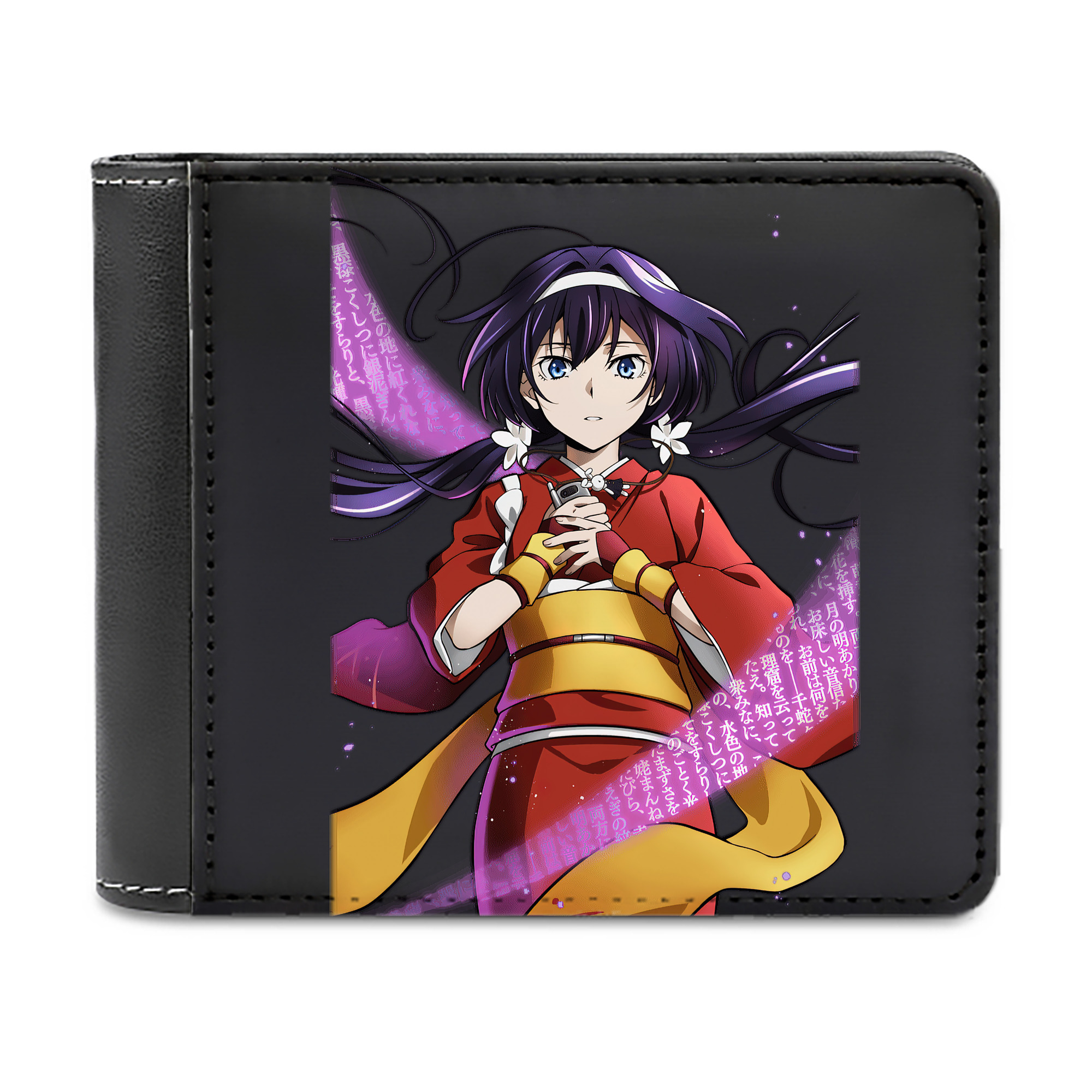 （画像用） 文豪ストレイドッグス Bungo Stray Dogs 二つ折り革財布