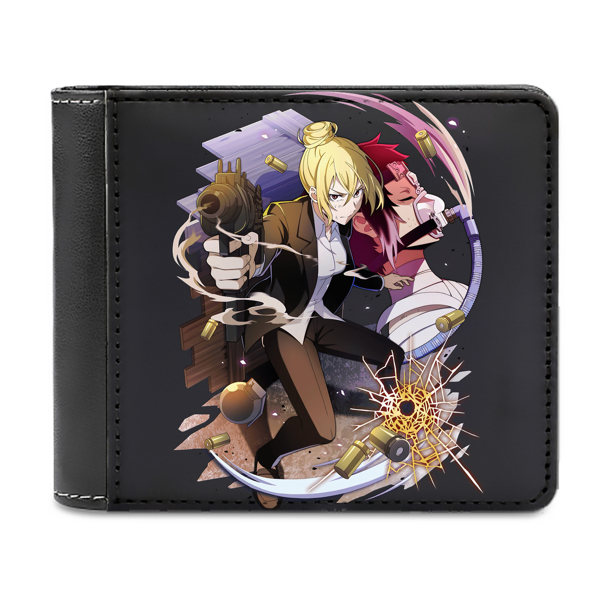 （画像用） 文豪ストレイドッグス Bungo Stray Dogs 二つ折り革財布