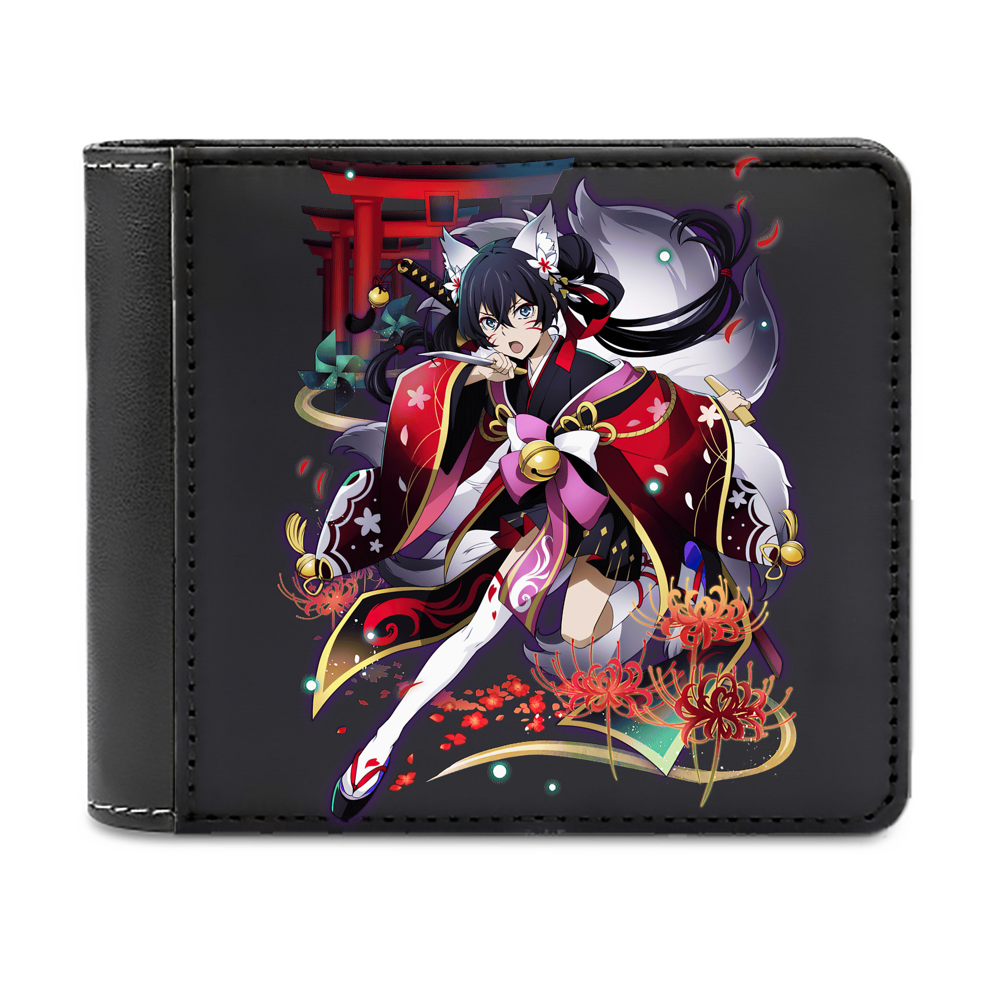 （画像用） 文豪ストレイドッグス Bungo Stray Dogs 二つ折り革財布