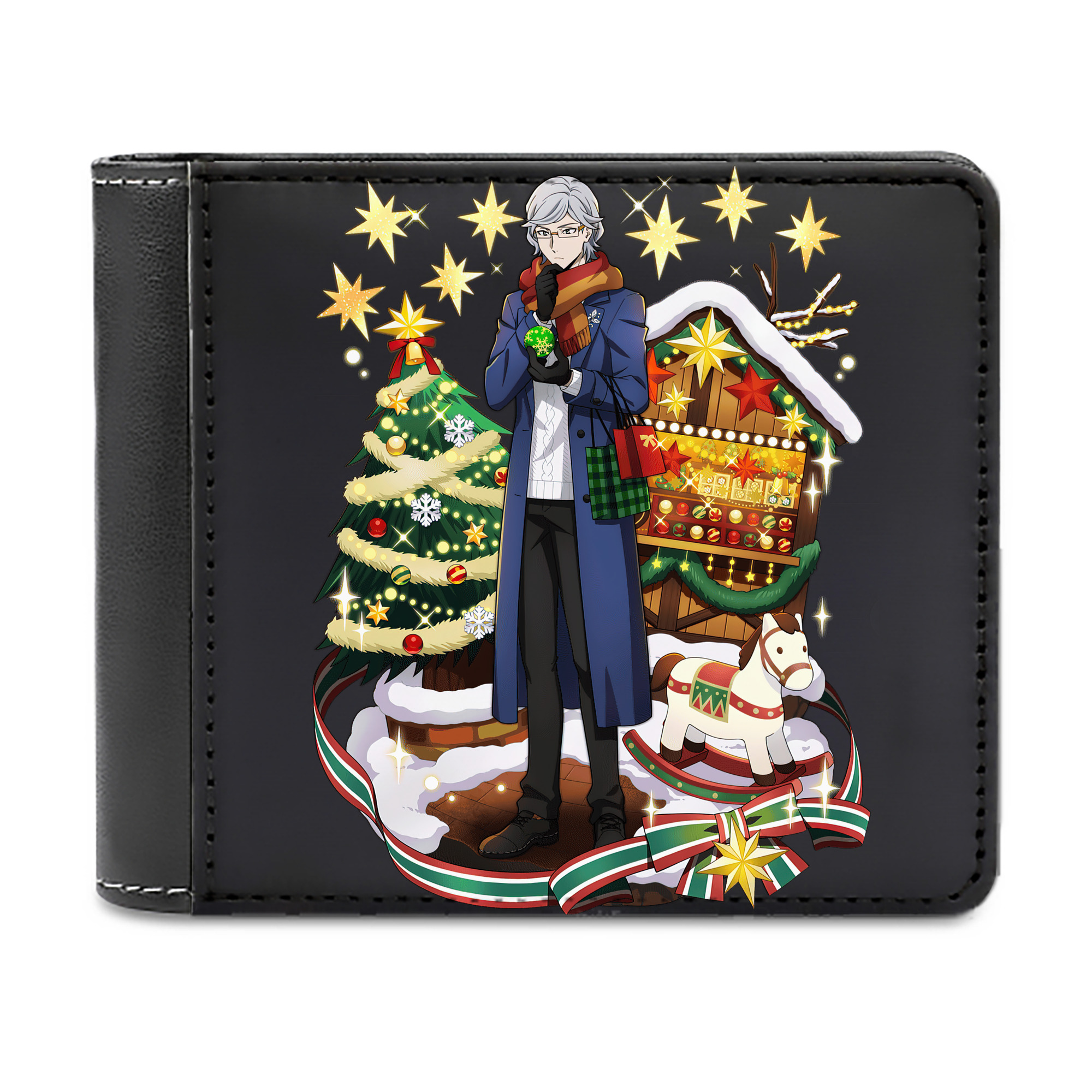 （画像用） 文豪ストレイドッグス Bungo Stray Dogs 二つ折り革財布