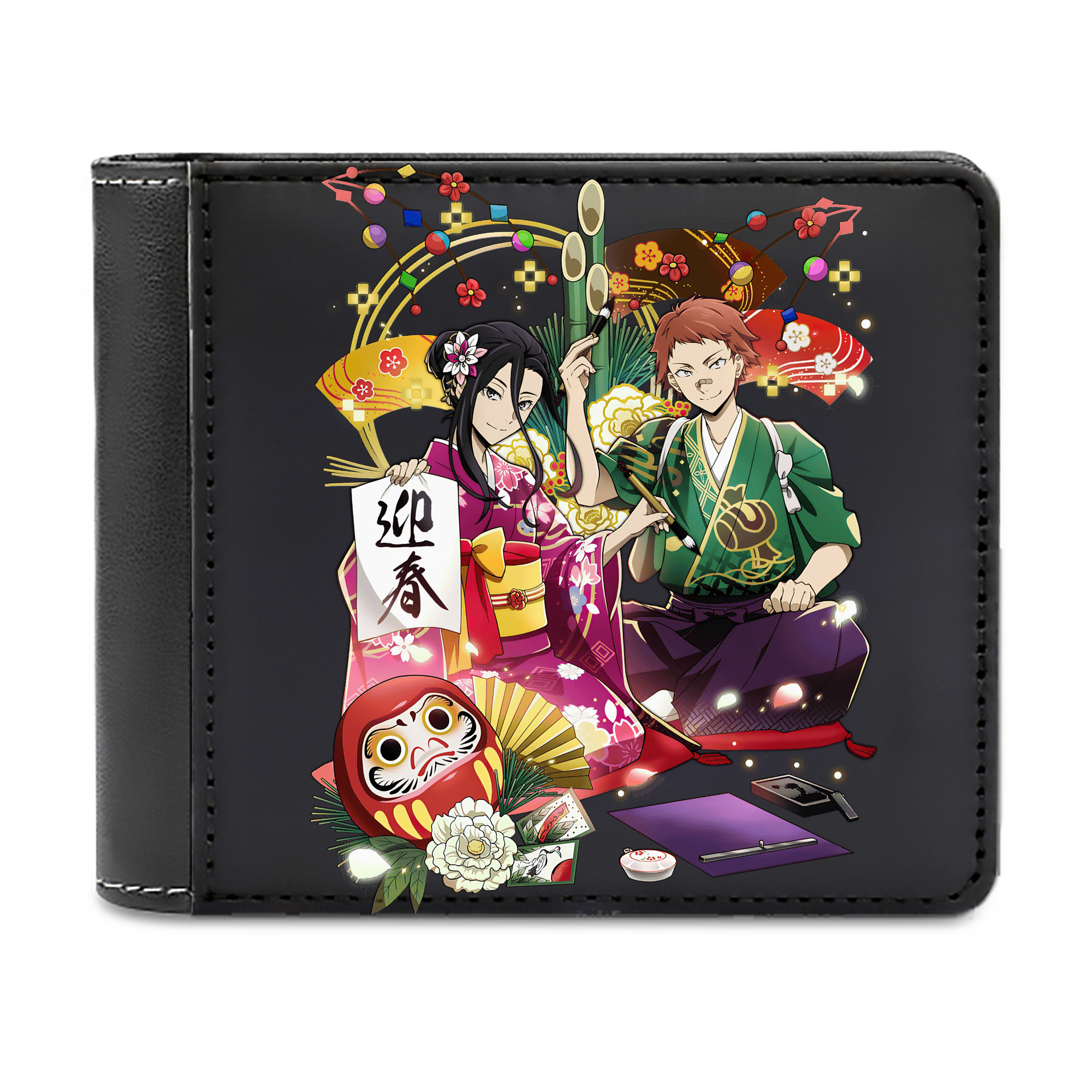 （画像用） 文豪ストレイドッグス Bungo Stray Dogs 二つ折り革財布