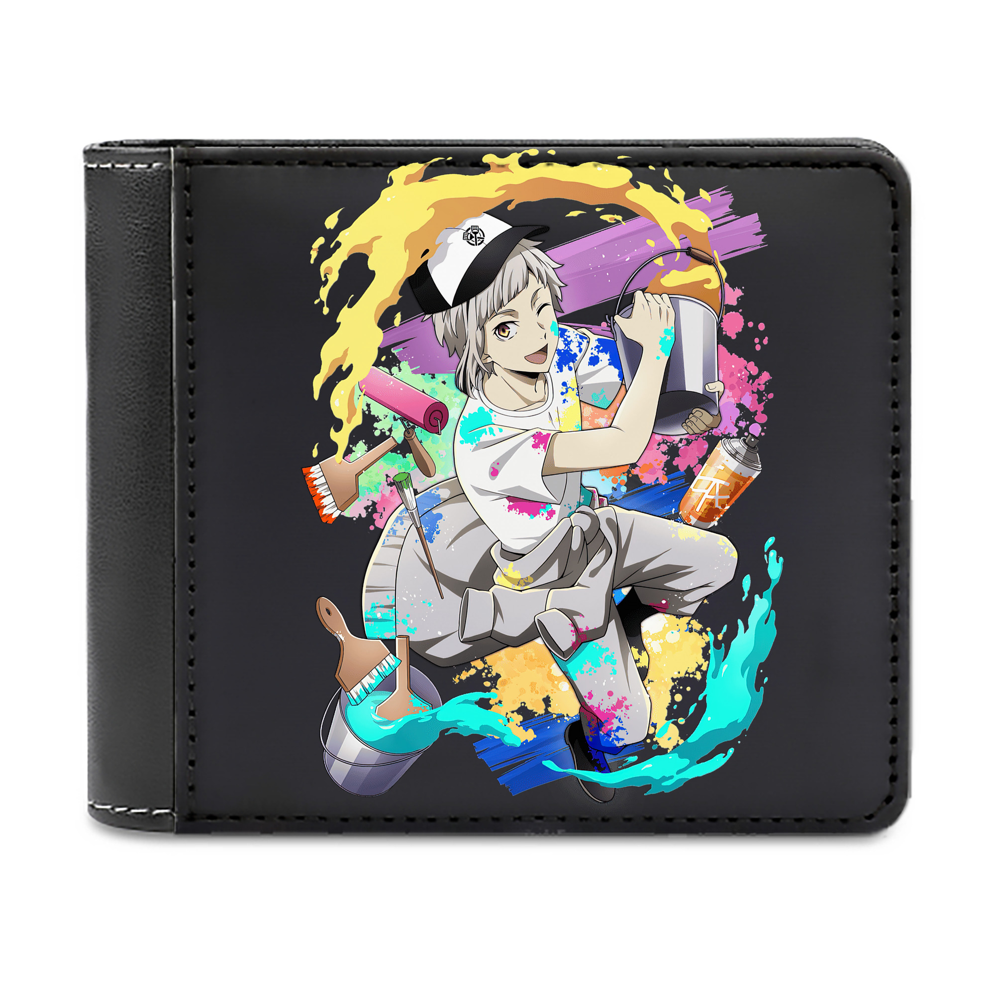 （画像用） 文豪ストレイドッグス Bungo Stray Dogs 二つ折り革財布