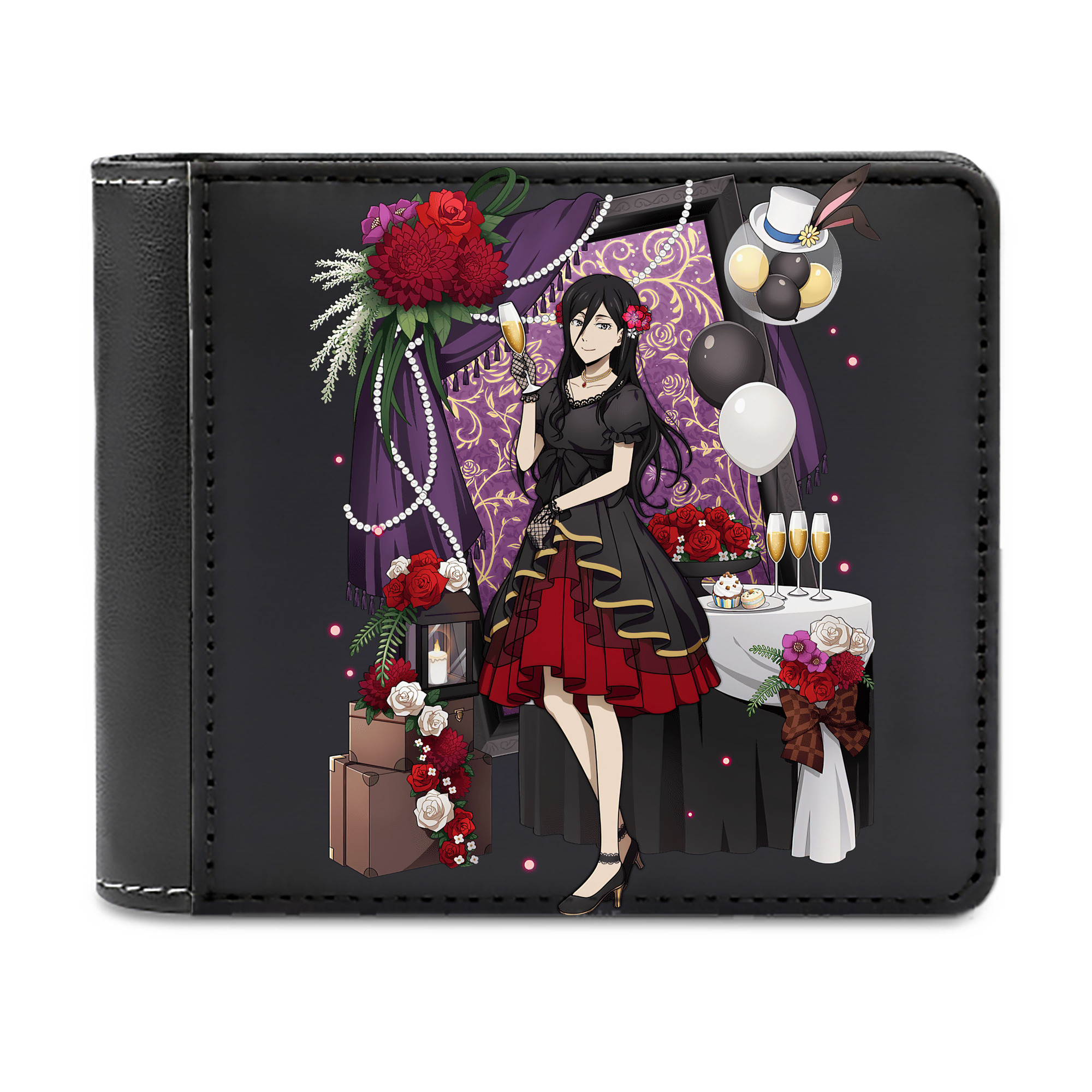 （画像用） 文豪ストレイドッグス Bungo Stray Dogs 二つ折り革財布