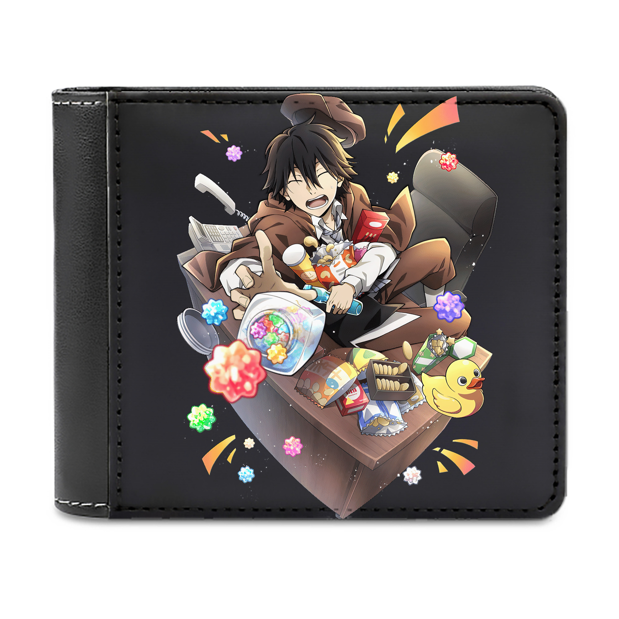 （画像用） 文豪ストレイドッグス Bungo Stray Dogs 二つ折り革財布