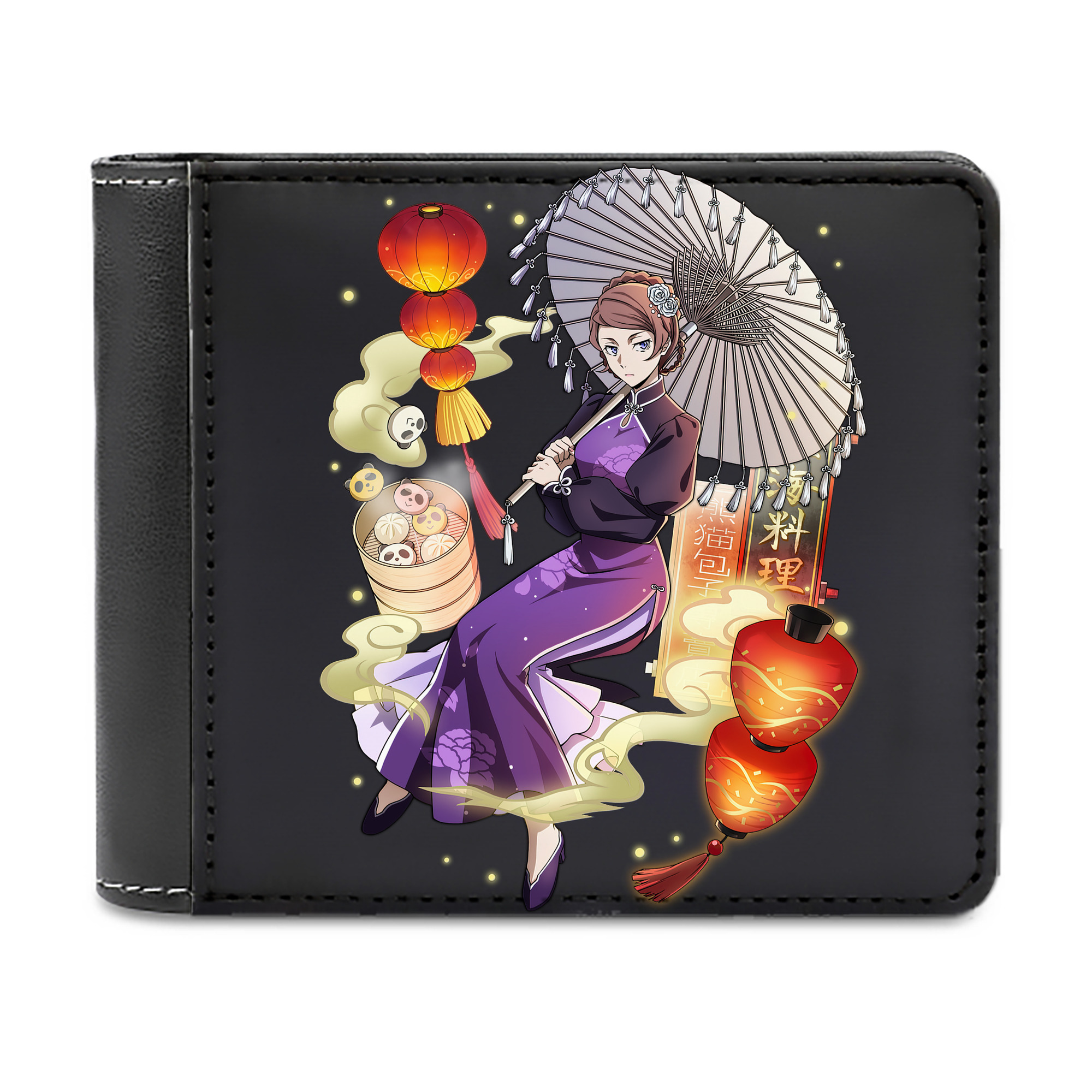 （画像用） 文豪ストレイドッグス Bungo Stray Dogs 二つ折り革財布