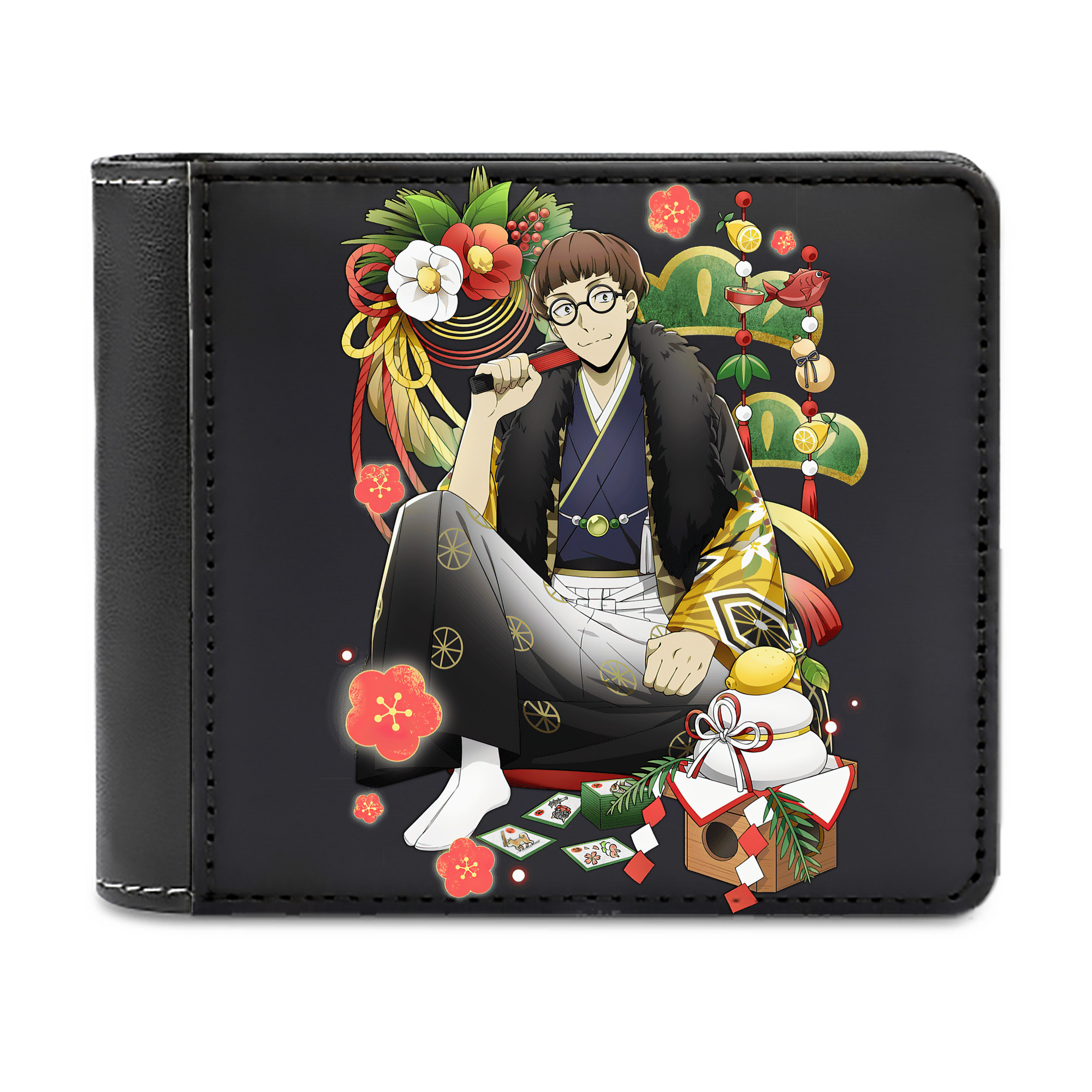 （画像用） 文豪ストレイドッグス Bungo Stray Dogs 二つ折り革財布