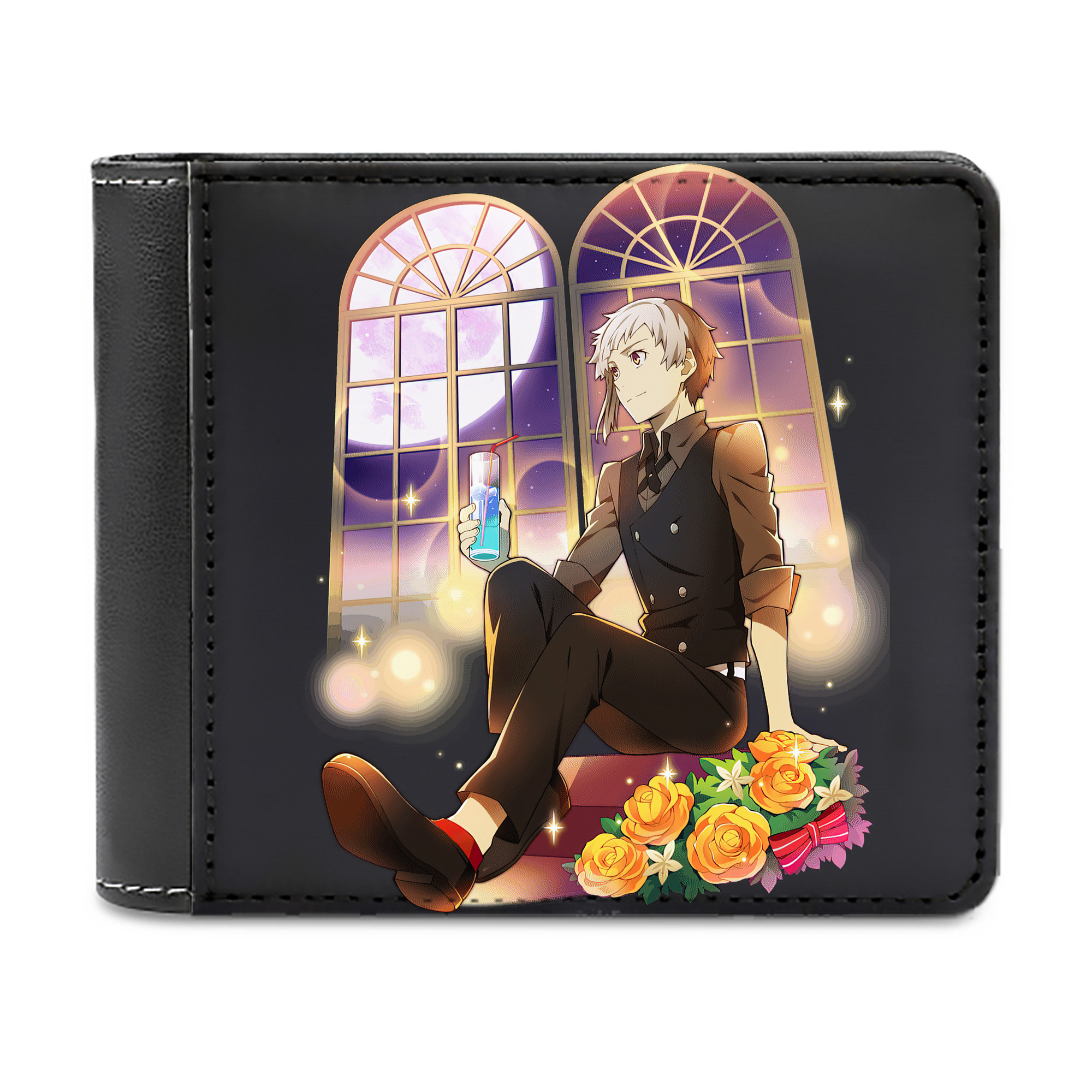 （画像用） 文豪ストレイドッグス Bungo Stray Dogs 二つ折り革財布