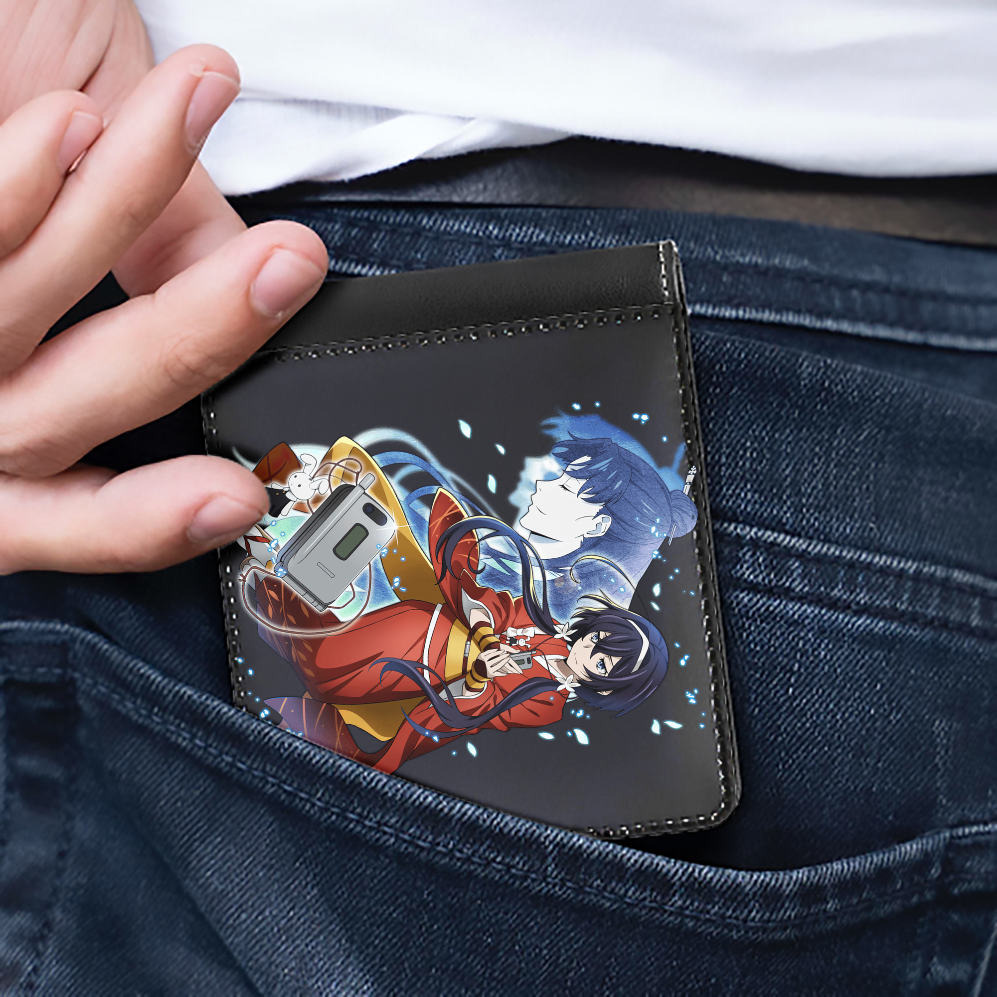 （画像用） 文豪ストレイドッグス Bungo Stray Dogs 二つ折り革財布