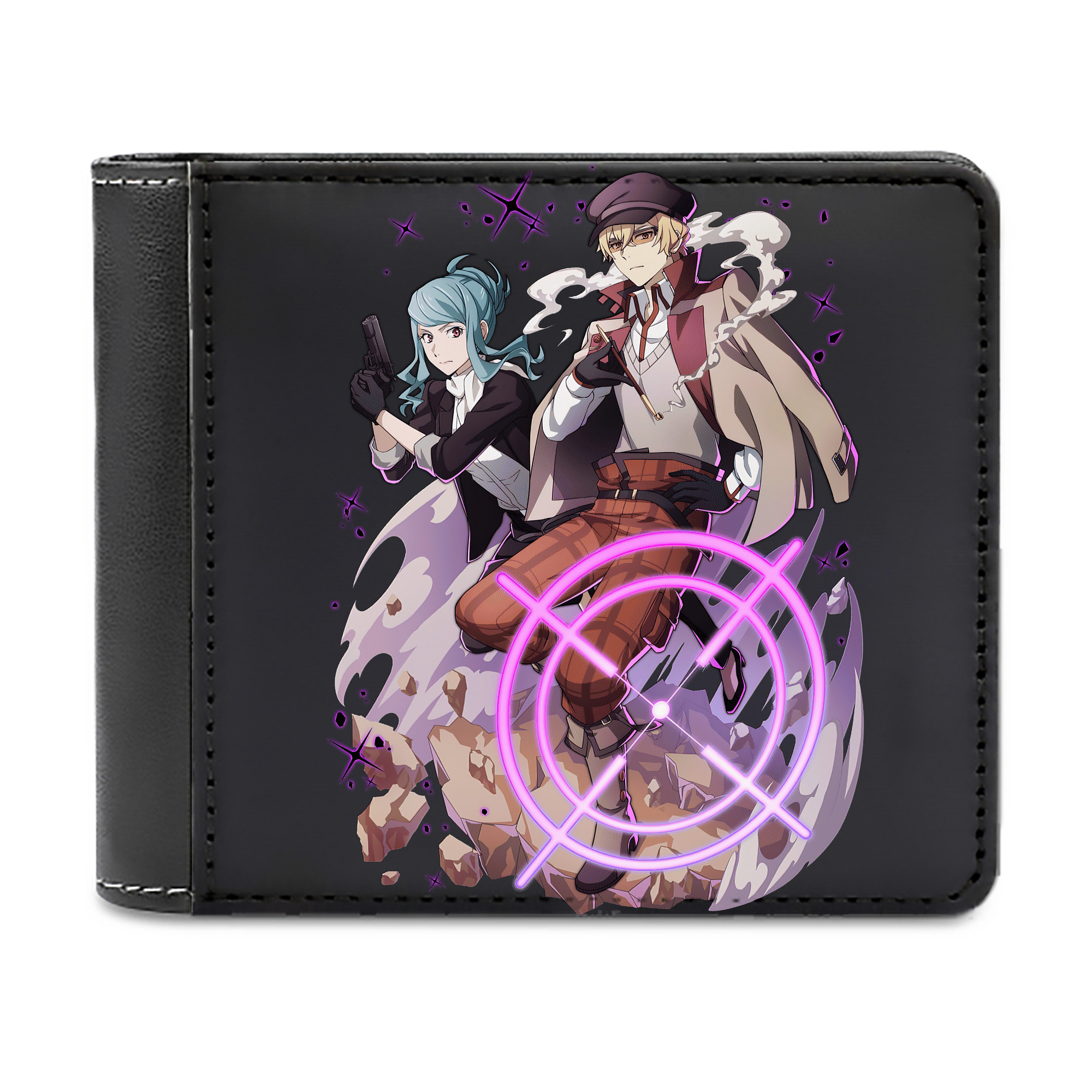 （画像用） 文豪ストレイドッグス Bungo Stray Dogs 二つ折り革財布