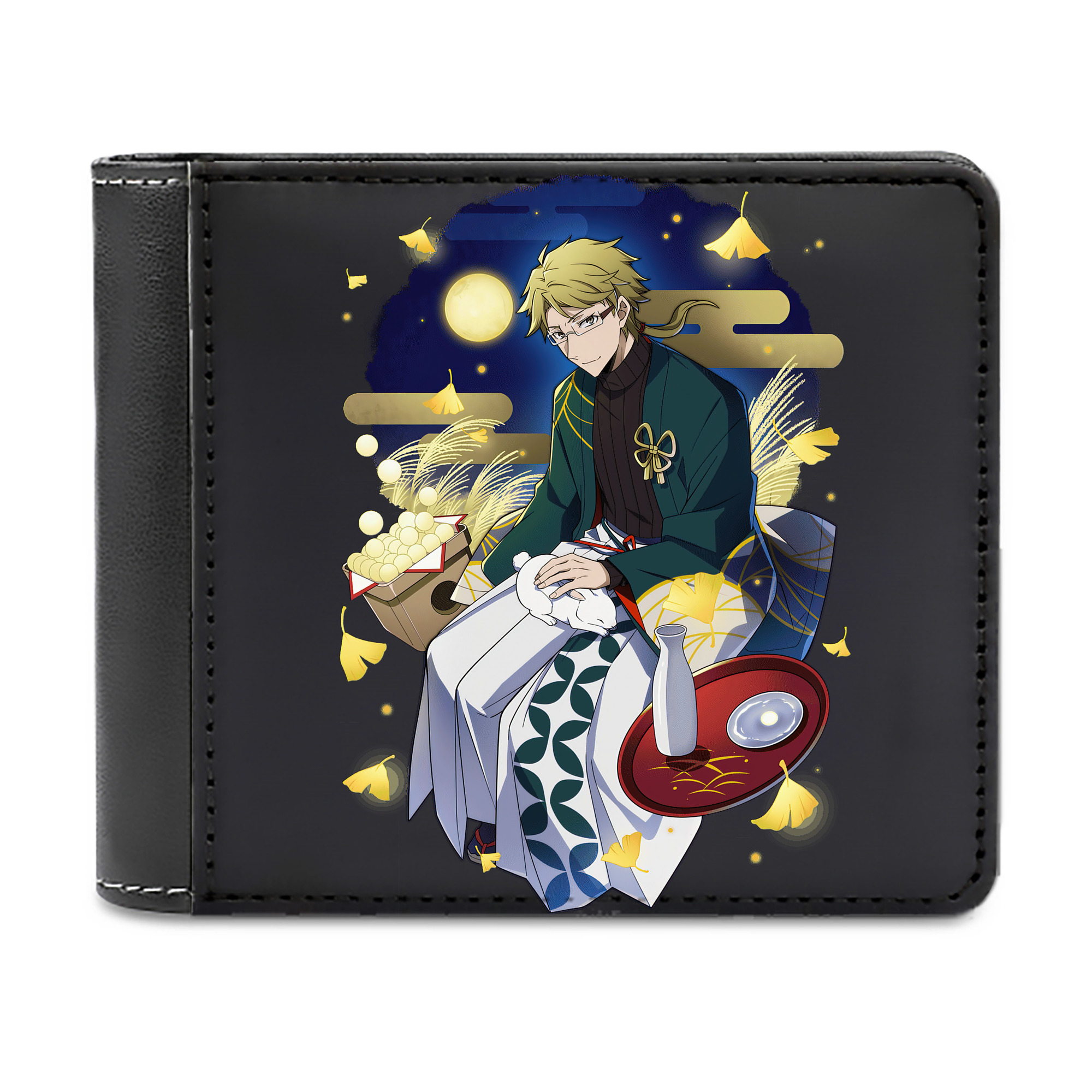 （画像用） 文豪ストレイドッグス Bungo Stray Dogs 二つ折り革財布