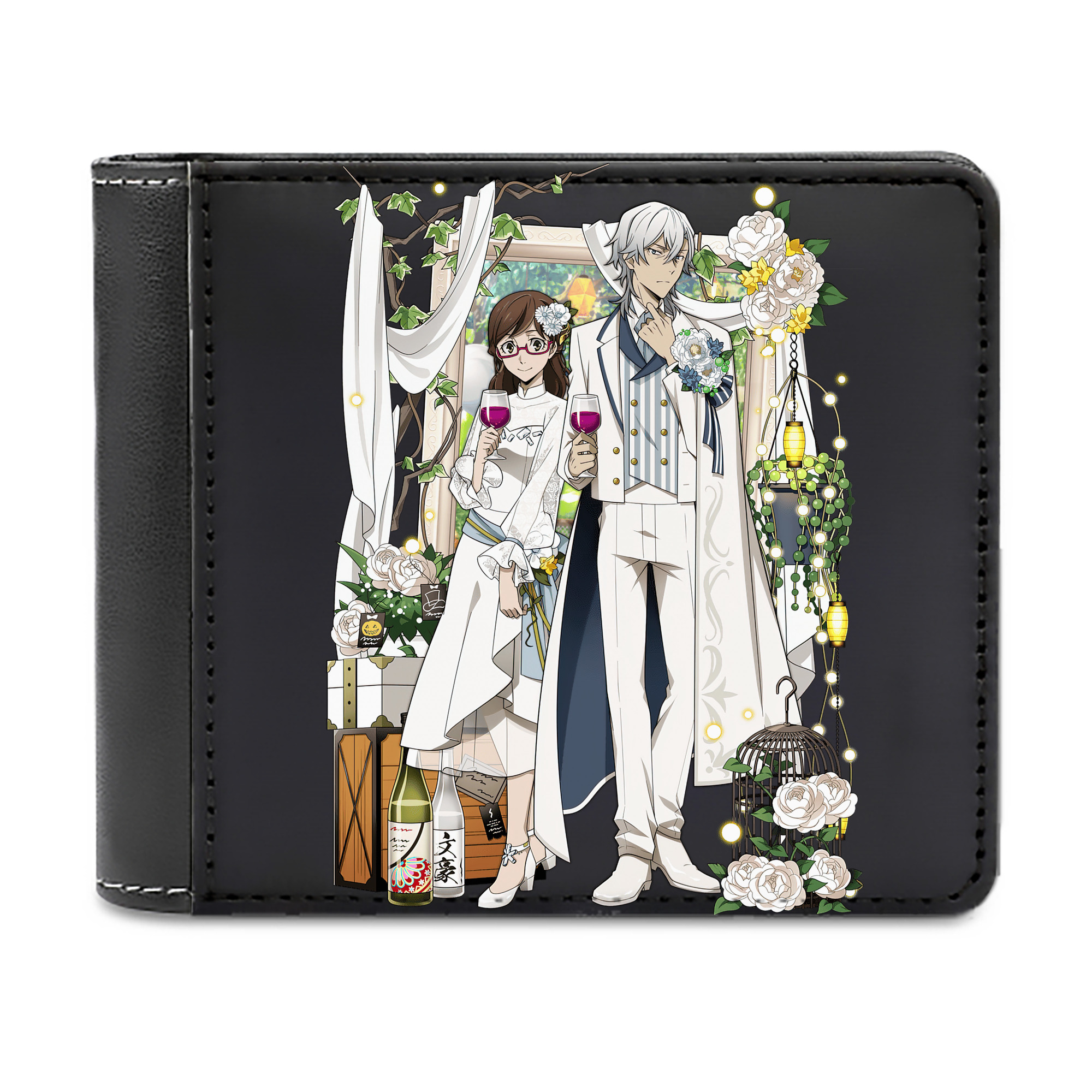（画像用） 文豪ストレイドッグス Bungo Stray Dogs 二つ折り革財布