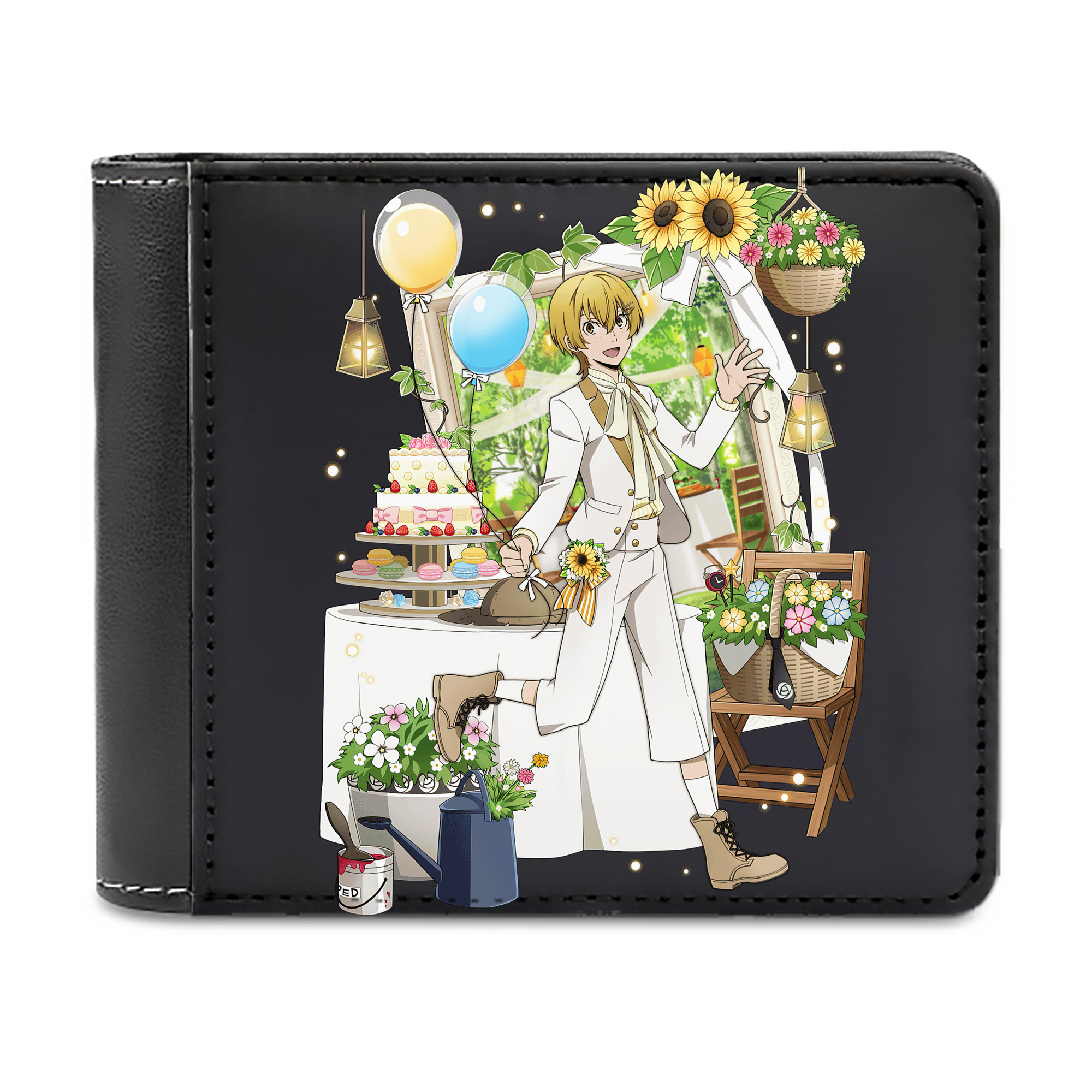（画像用） 文豪ストレイドッグス Bungo Stray Dogs 二つ折り革財布