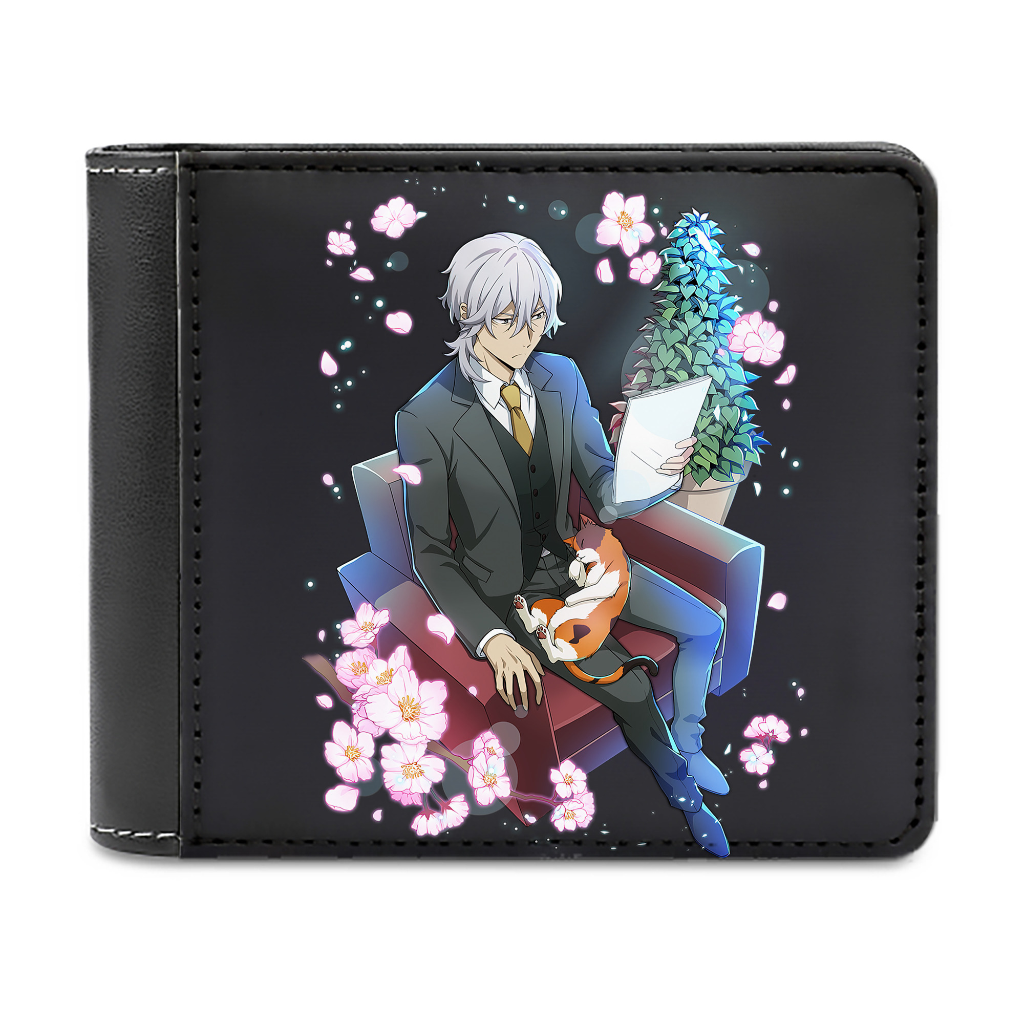 （画像用） 文豪ストレイドッグス Bungo Stray Dogs 二つ折り革財布