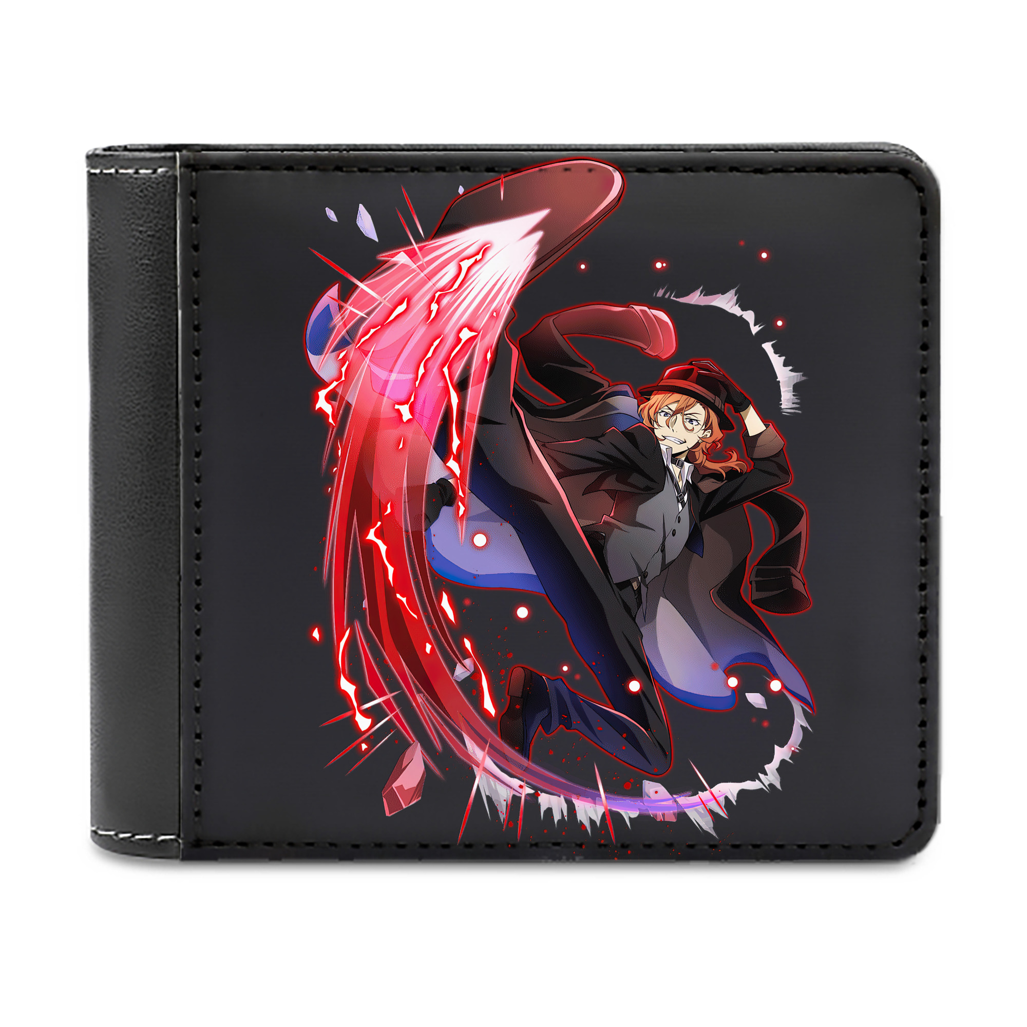 （画像用） 文豪ストレイドッグス Bungo Stray Dogs 二つ折り革財布