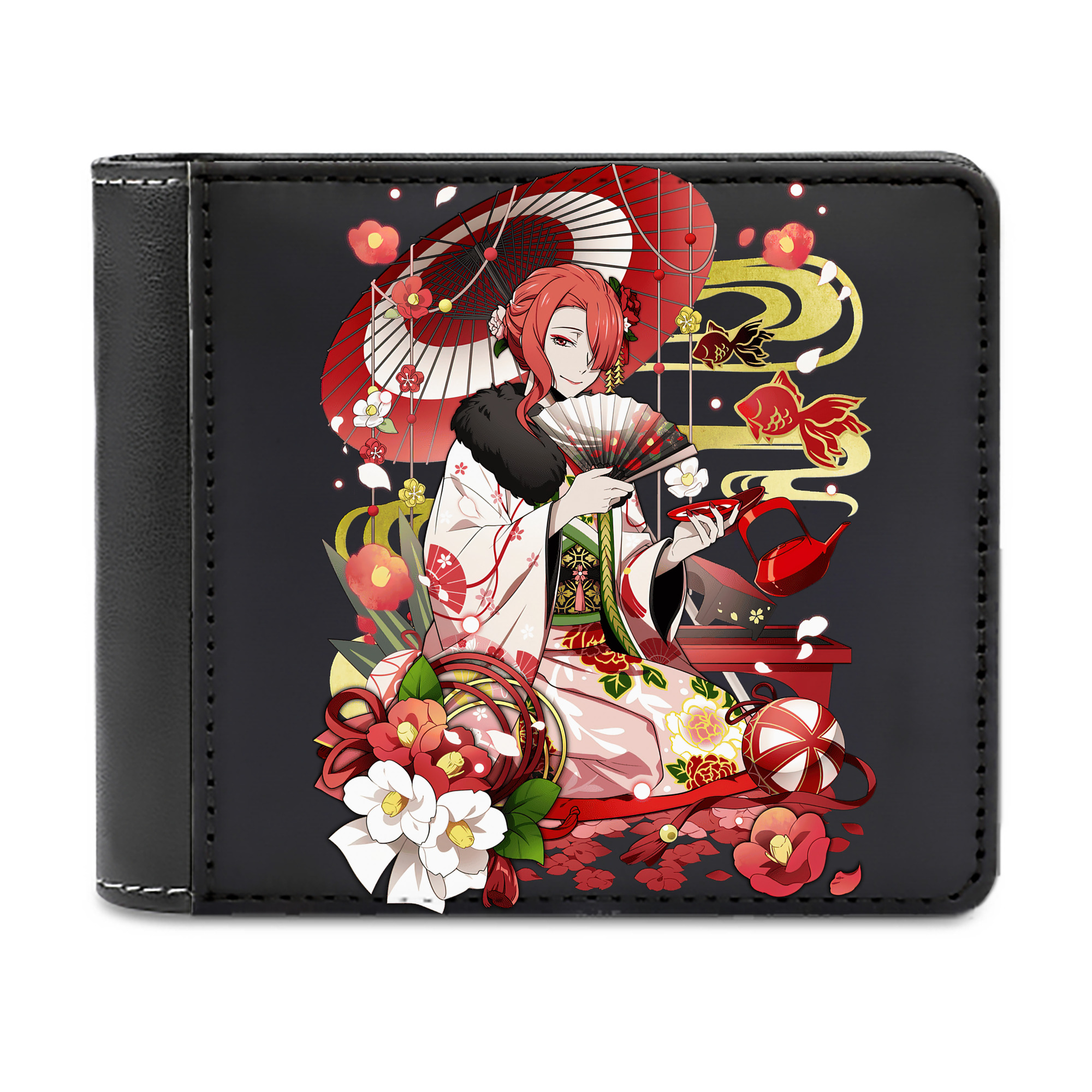 （画像用） 文豪ストレイドッグス Bungo Stray Dogs 二つ折り革財布