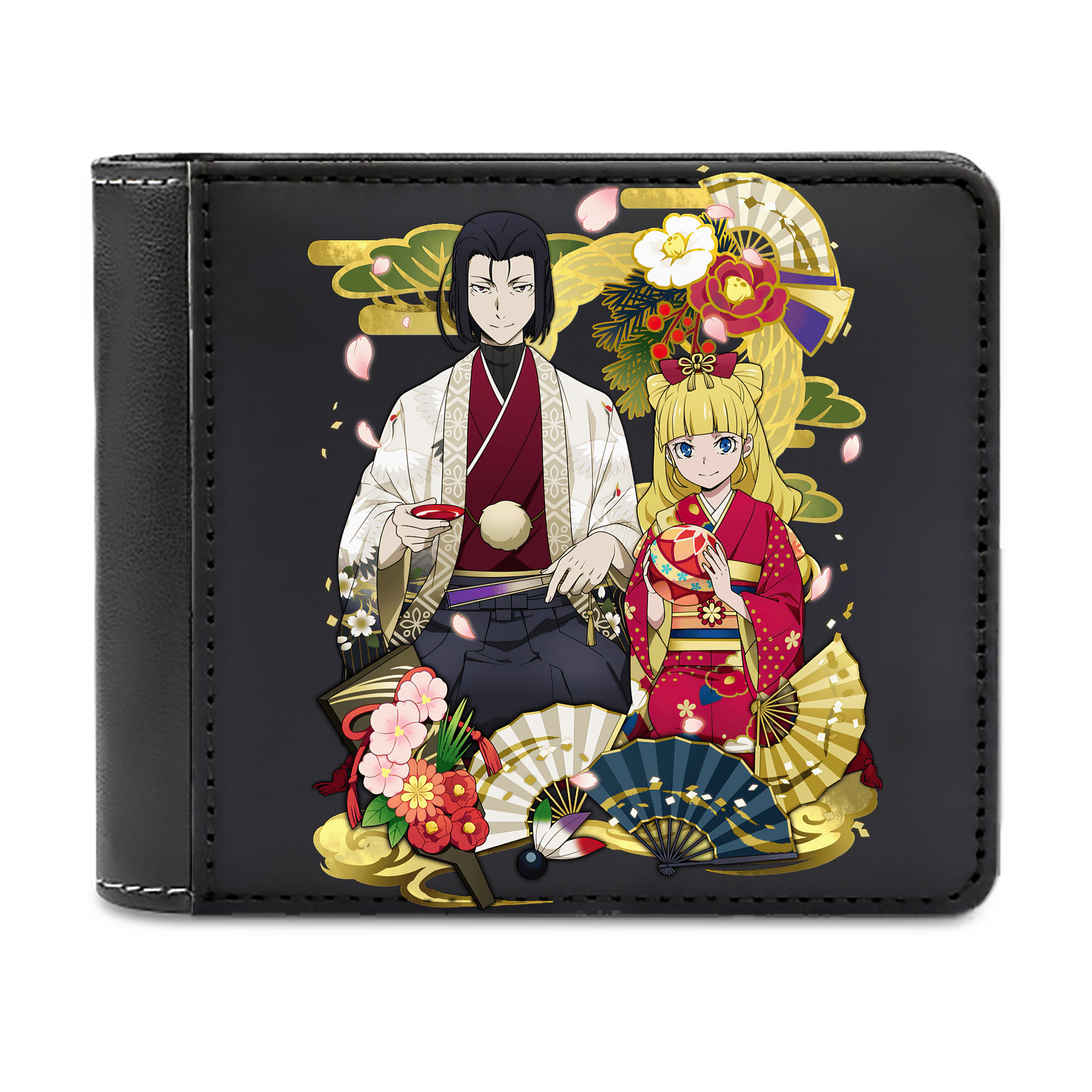 （画像用） 文豪ストレイドッグス Bungo Stray Dogs 二つ折り革財布