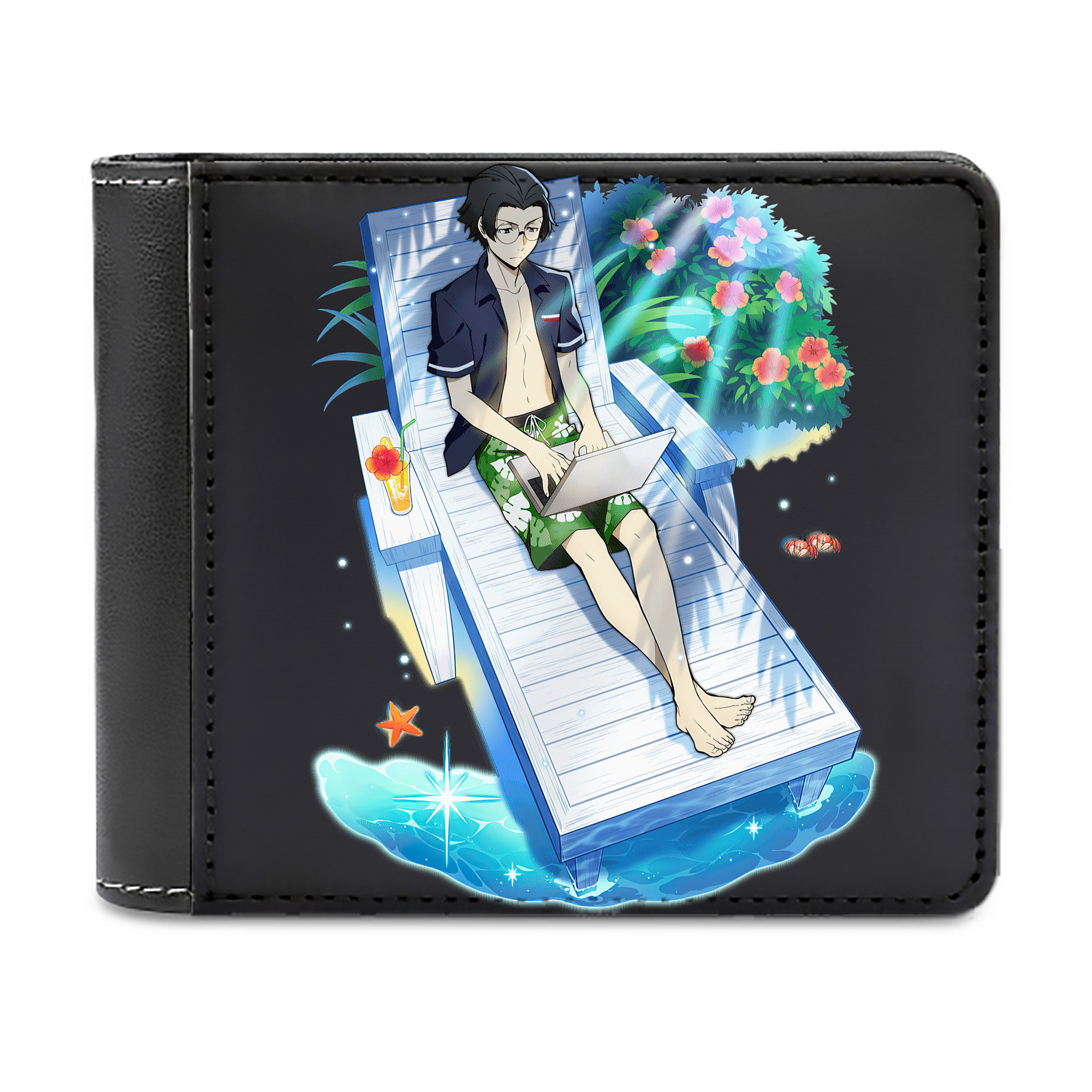 （画像用） 文豪ストレイドッグス Bungo Stray Dogs 二つ折り革財布