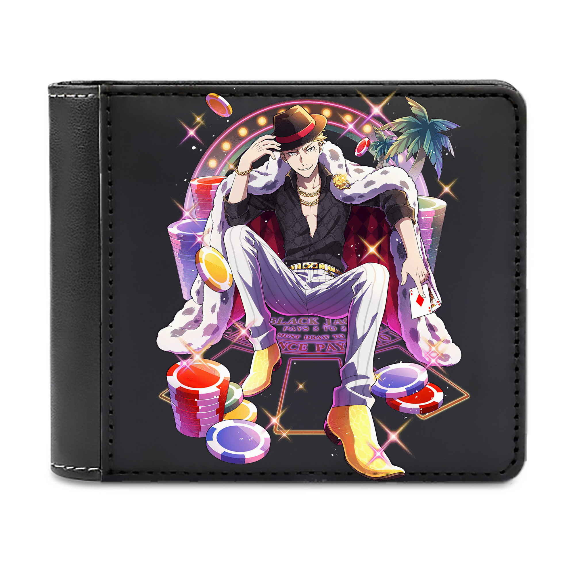 （画像用） 文豪ストレイドッグス Bungo Stray Dogs 二つ折り革財布