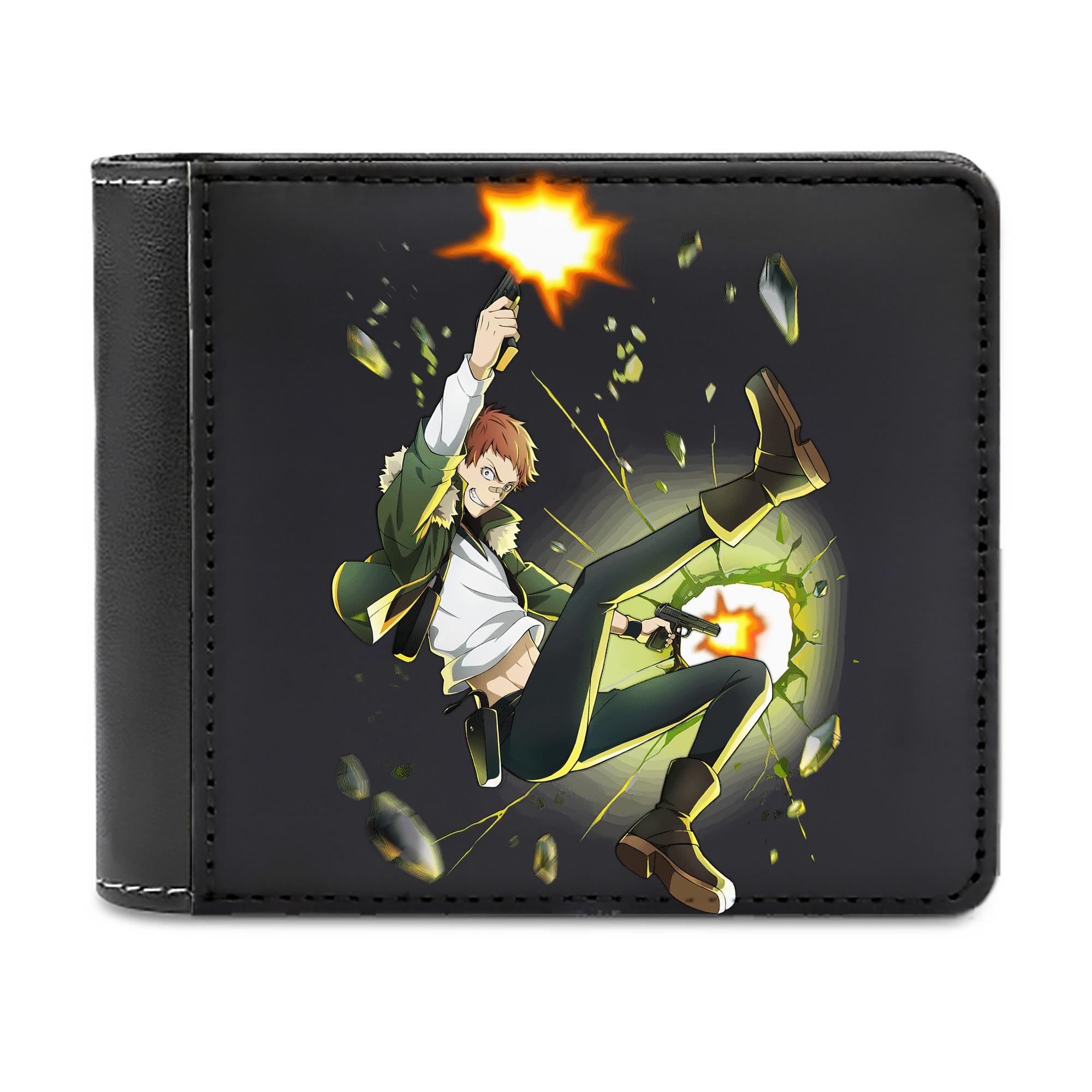 （画像用） 文豪ストレイドッグス Bungo Stray Dogs 二つ折り革財布